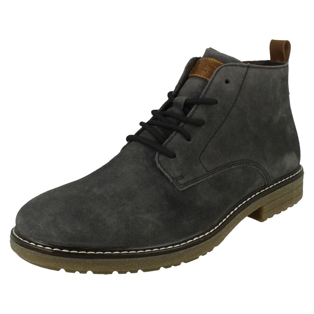 Mens Rieker Suede Leather Smart Casual Lace Up Desert Ankle Boots "33106" - Picture 11 of 11