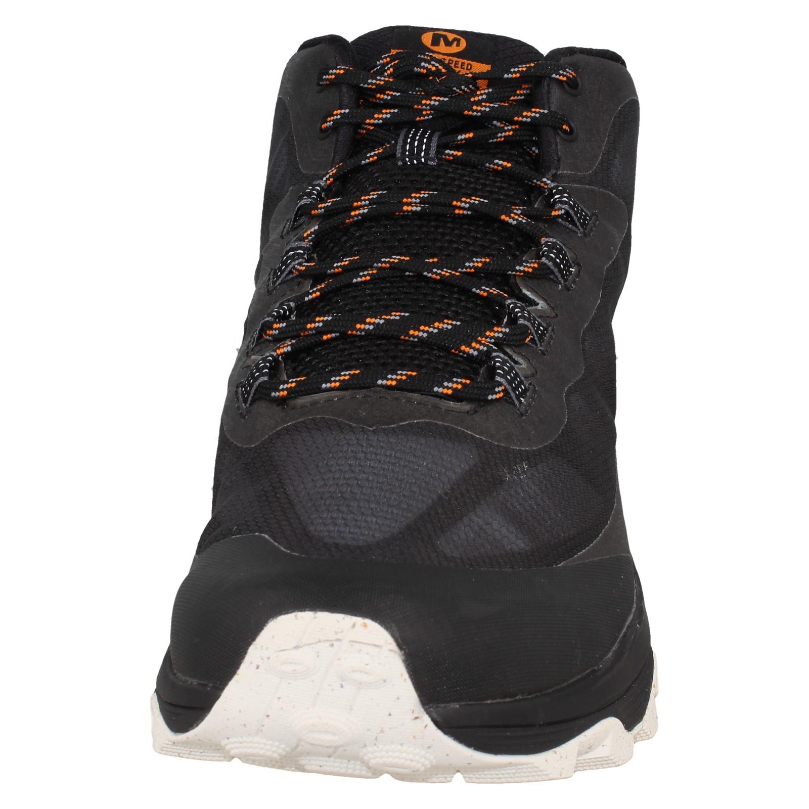Hombres Impermeables Caminar Senderismo Suela Vibram Botas de Sendero Moab Speed Mid Gore-Tex - Imagen 9 de 10