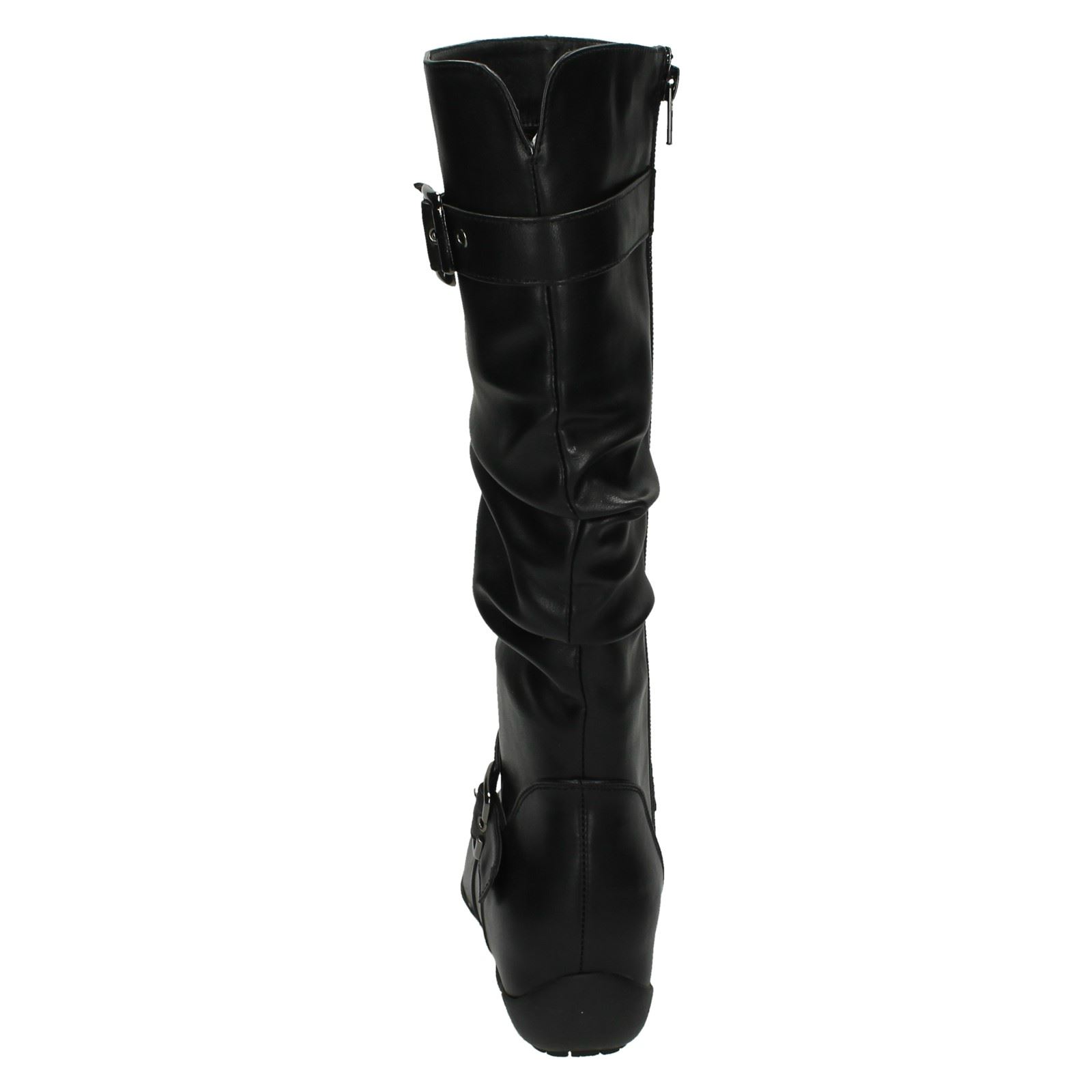 "Botas planas de pierna alta para damas ""F4R386"" - Imagen 5 de 19