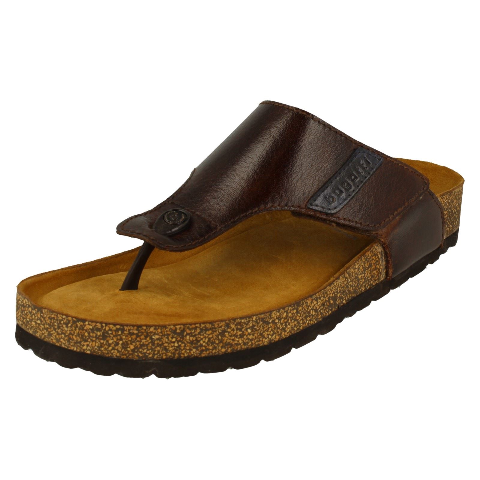 Mens Bugatti Toe Posts '321-A7181-2100' - Picture 2 of 10