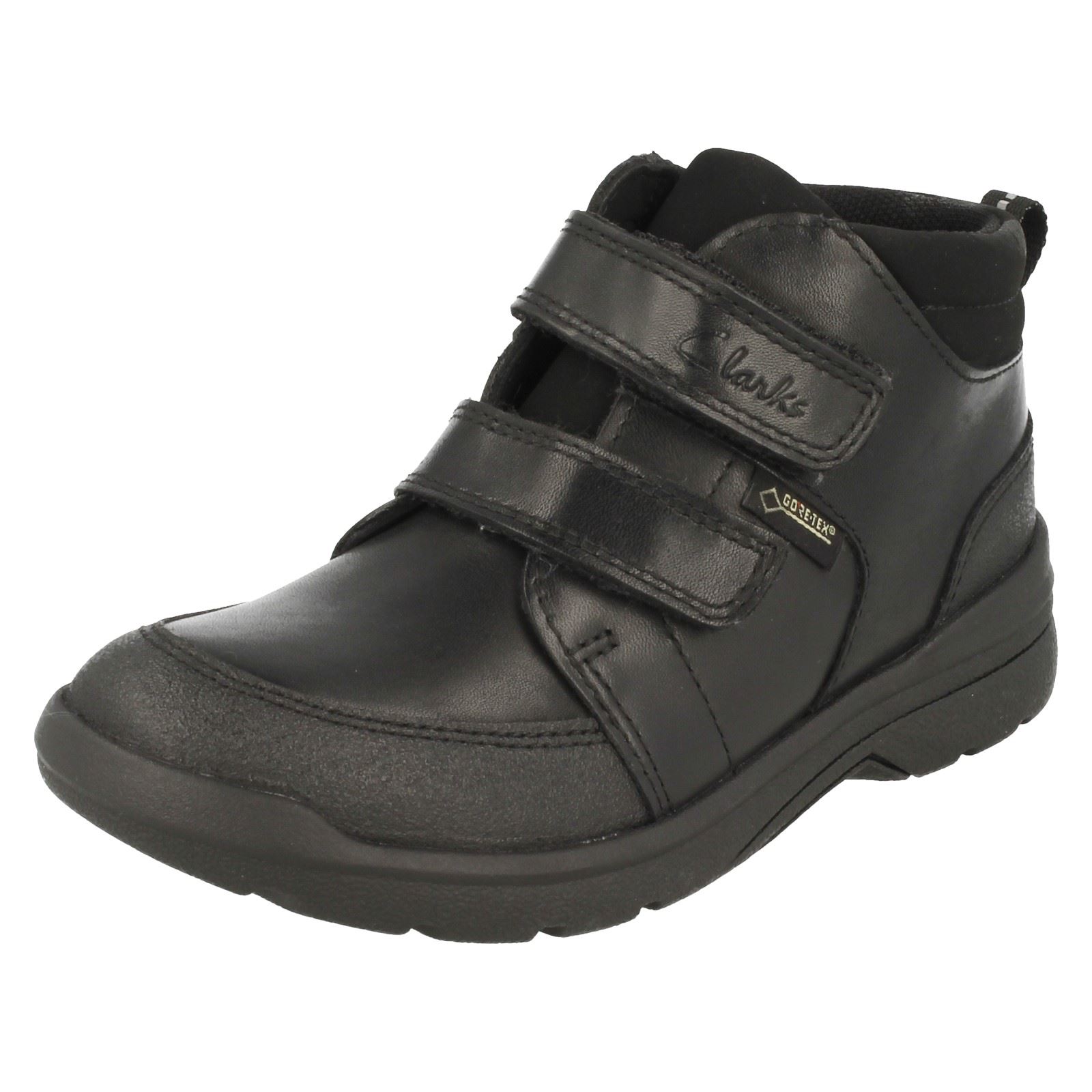 BOYS SMART BLACK ANKLE BOOTS