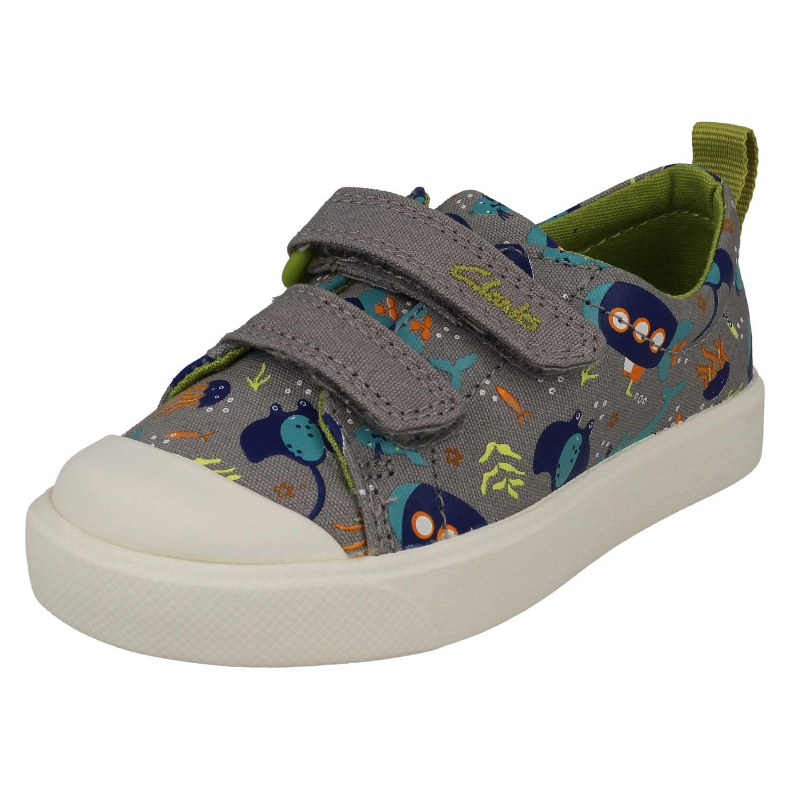Leichte Canvas-Schuhe mit Clarks-Muster und Details für Kinder *City Bright* - Bild 38 von 64