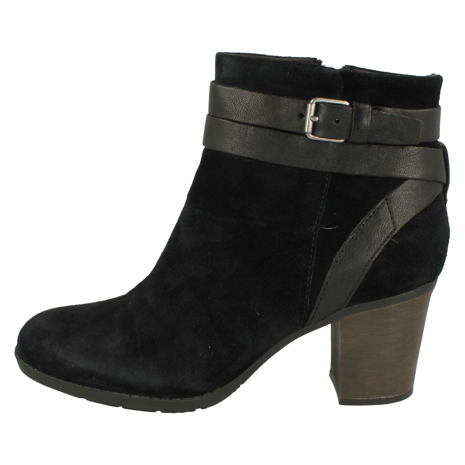 Clarks Donna Stivali con Tacco e Smart ENFIELD River River River 00a020 Clarks Donna Stivali con Tacco e Smart ENFIELD River River River 00a020