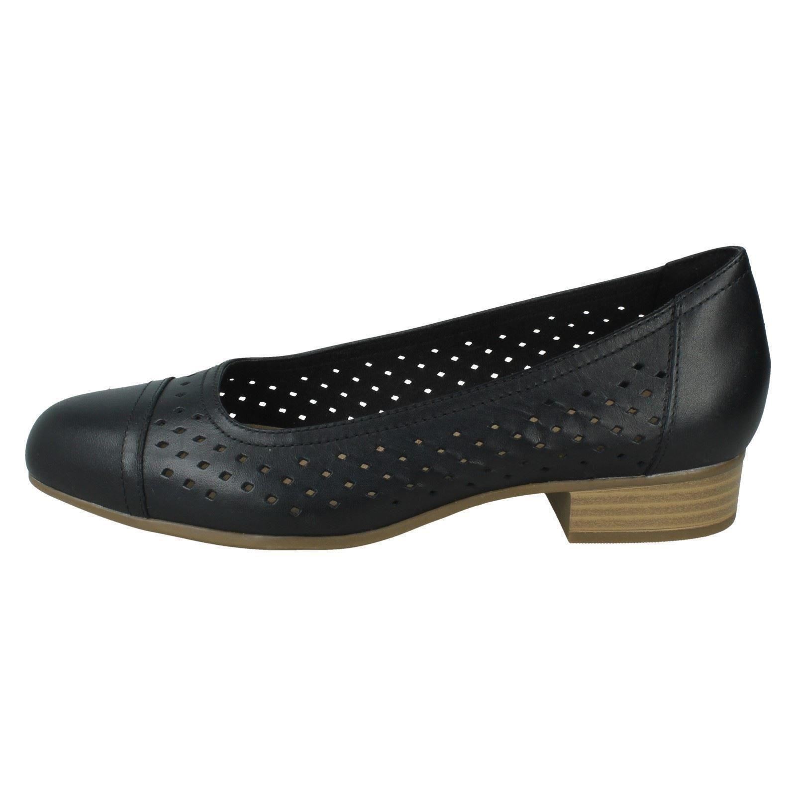 Damas Clarks Tacón Diario Mocasín de Cuero Mocasín Cedro Julieta - Imagen 3 de 10