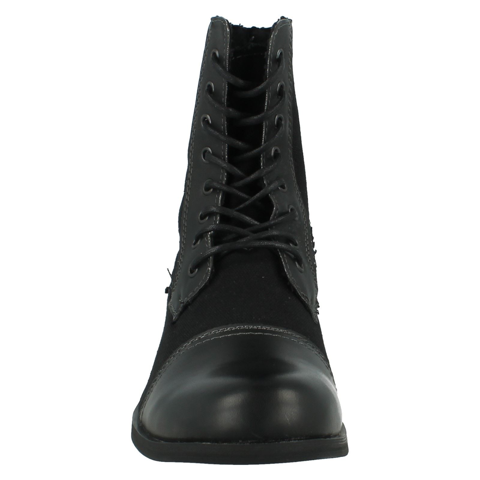 pour Lace homme Maverick Black Up Bottes FxUnqn