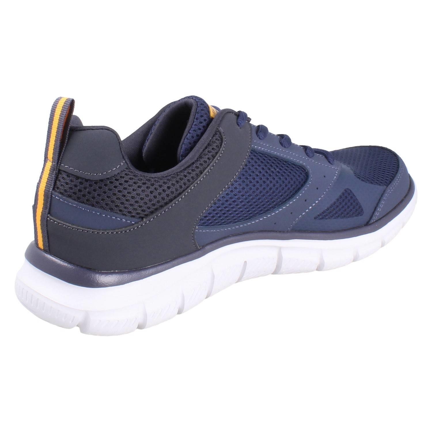 Herren Skechers Leichtgewicht Shock Absorbierende Schnürschuhe *Syntac 232398* - Picture 6 of 10