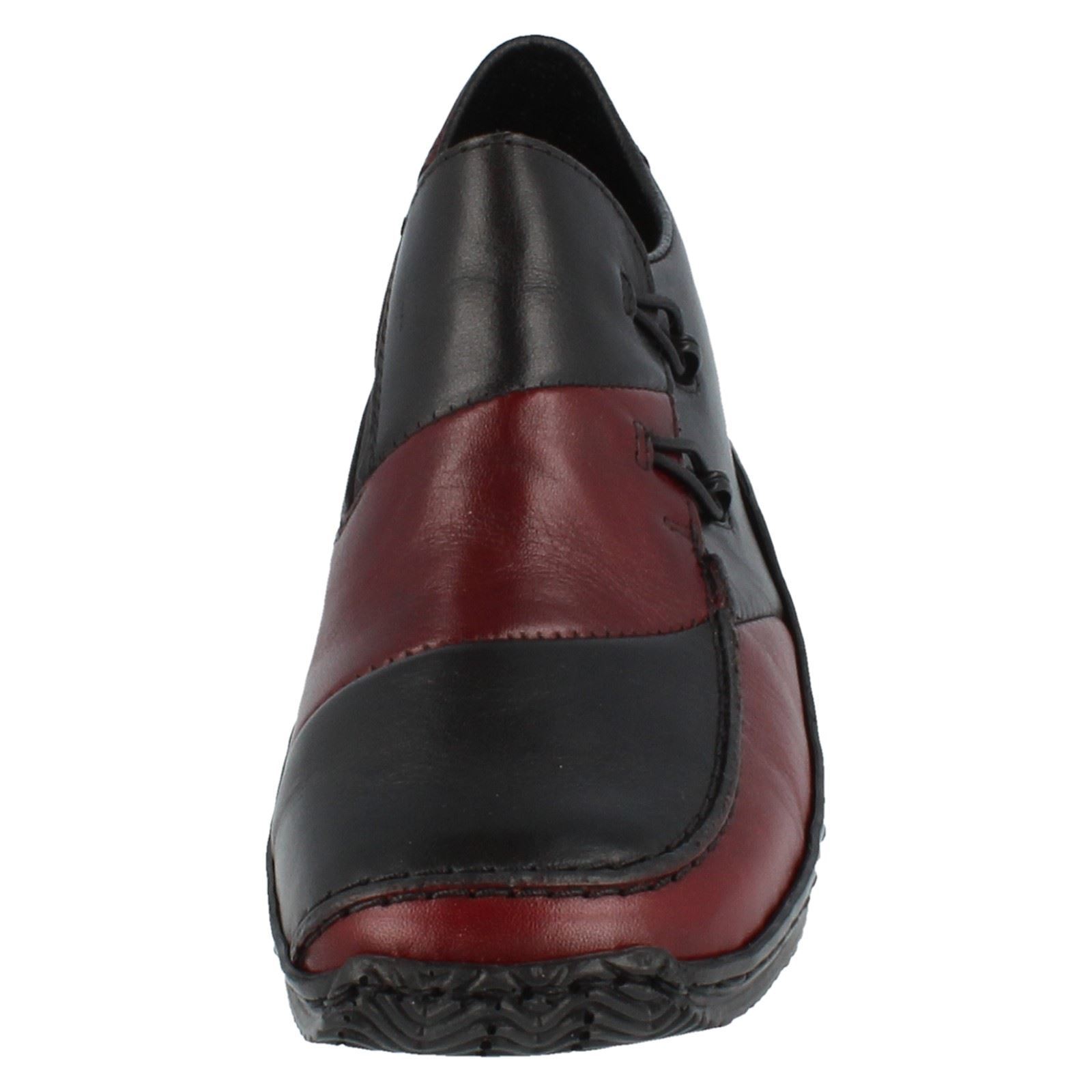 Ladies Faux Faux Faux Loop Fastening Rieker Slip On shoes L1762 99389c Ladies Faux Faux Faux Loop Fastening Rieker Slip On shoes L1762 99389c