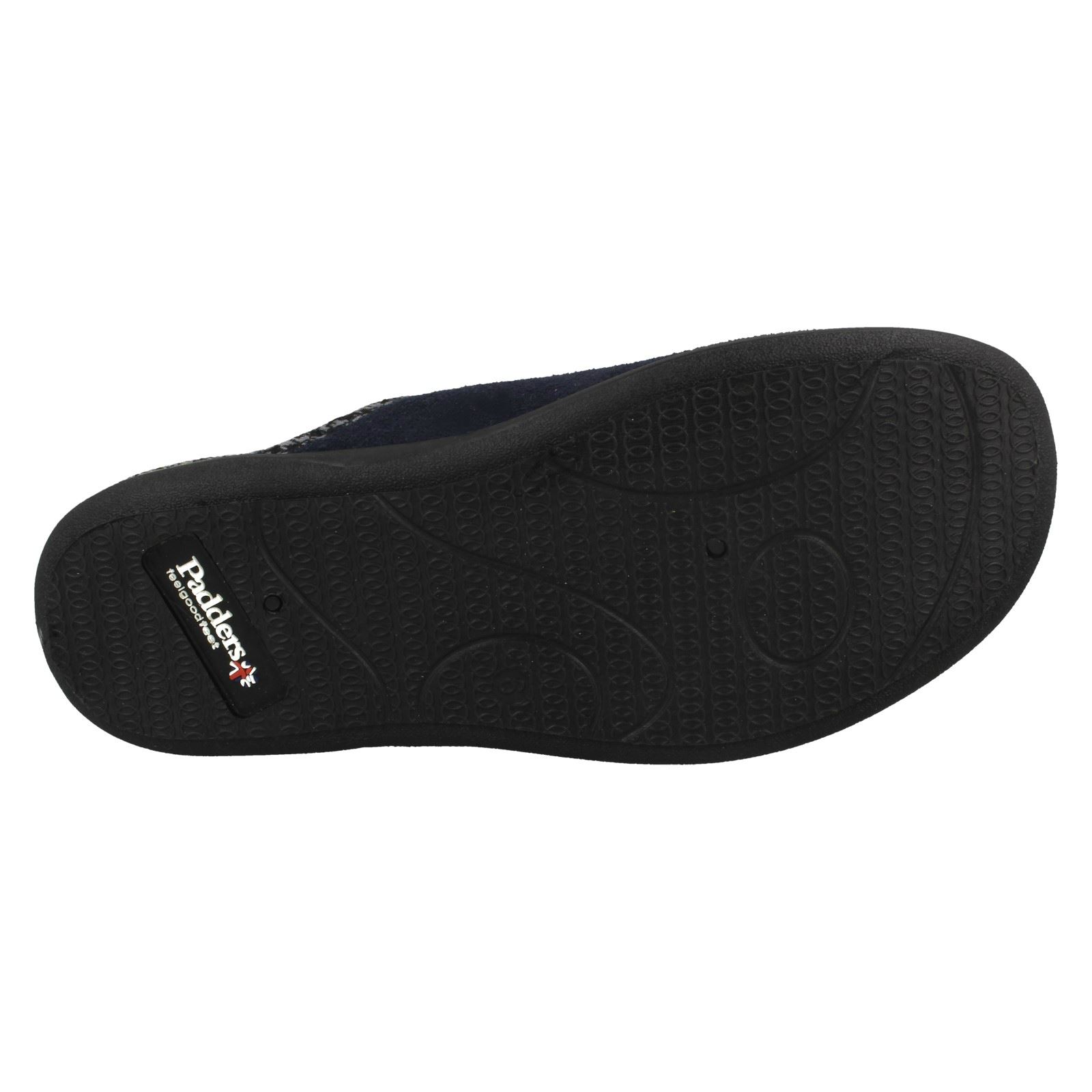 Mens Padders Memory Foam Casual Slippers 'Luke' - Picture 19 of 19