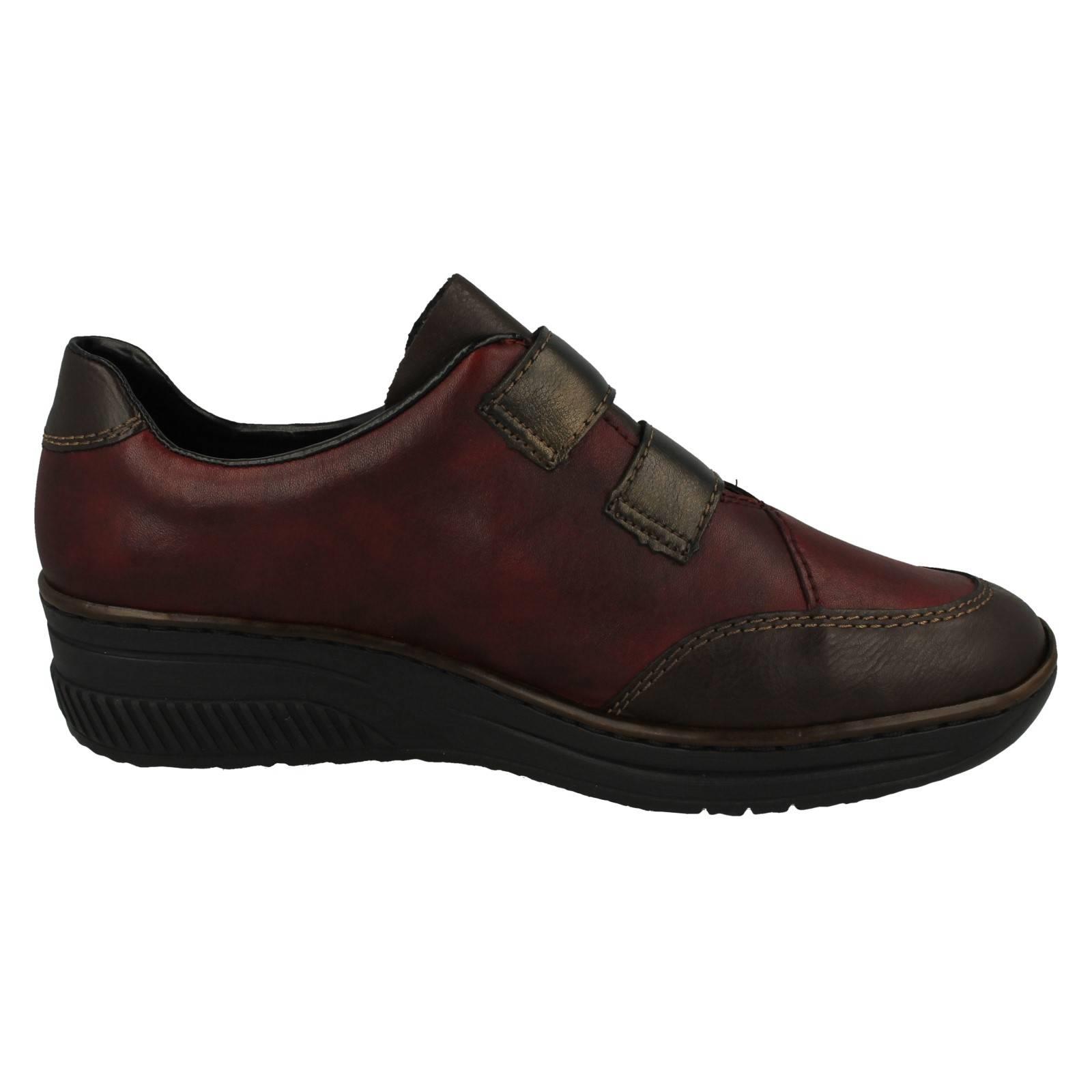 'Ladies Rieker' Full Shoes With Adjustable Straps - 48750 - Picture 6 of 10