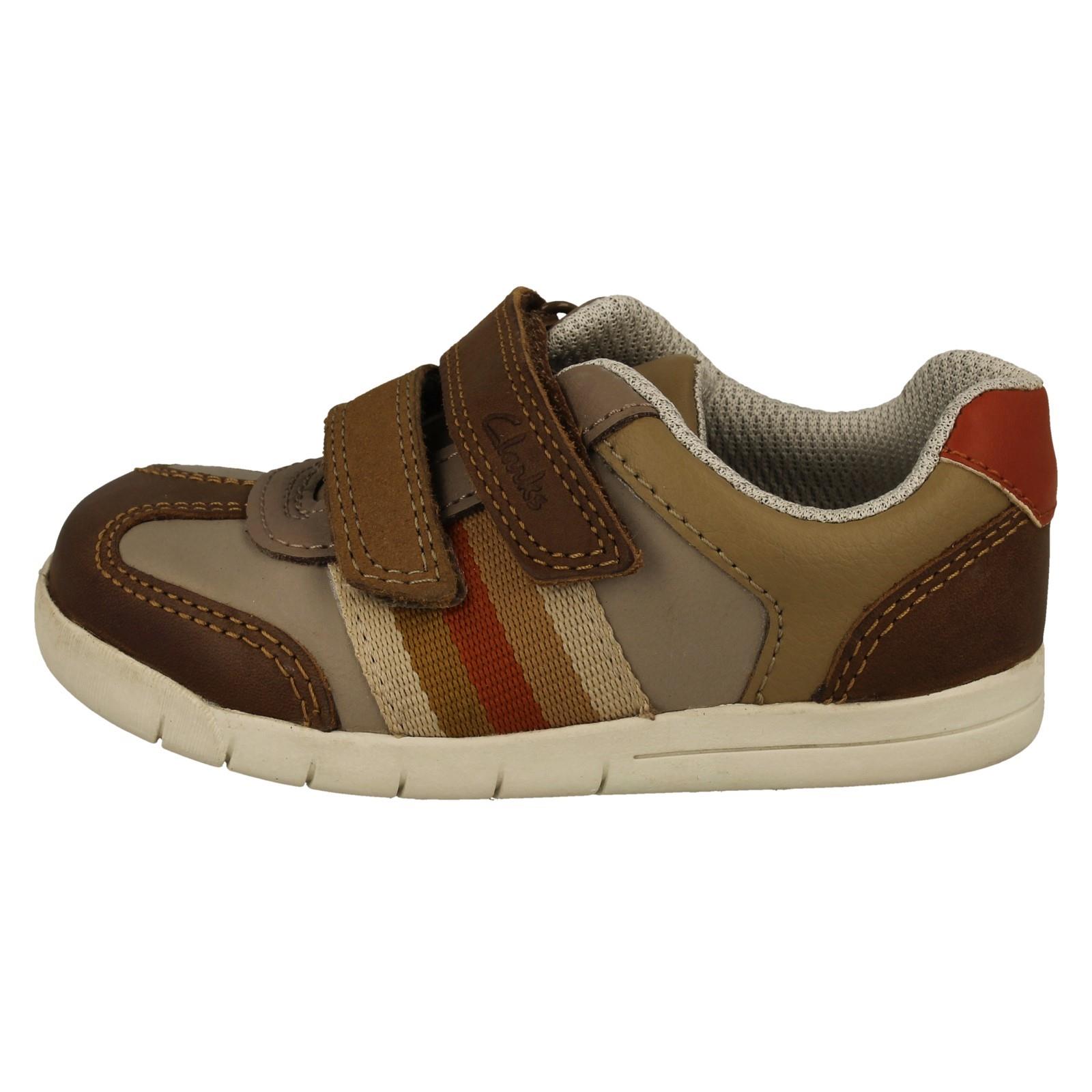 Jungen Clarks Streifendetail Klettverschluss Schuhe "Den Stripe" - Bild 15 von 28