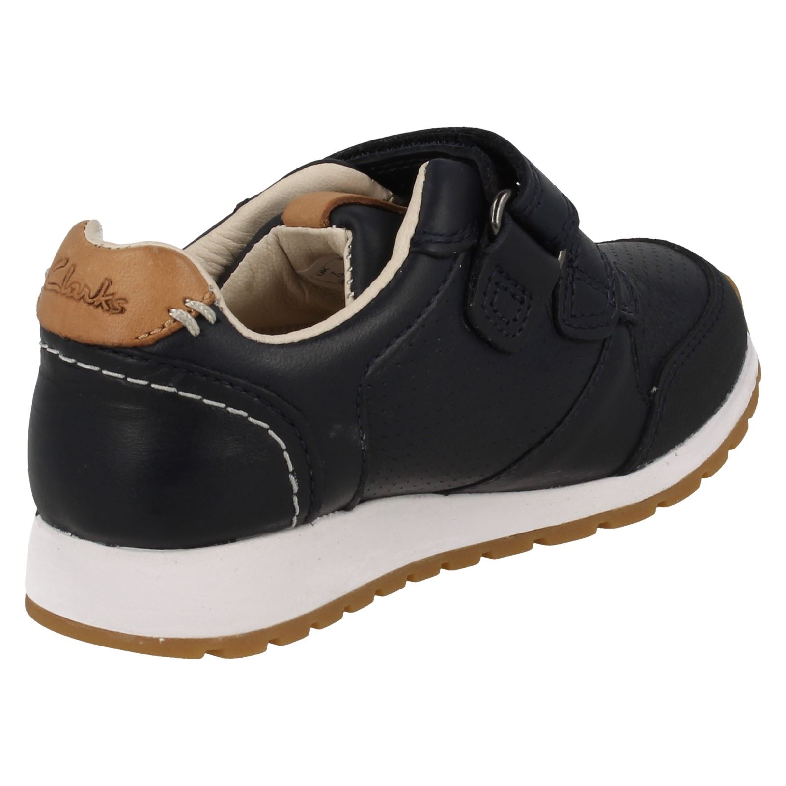 con Clarks Navy Tex niños azul para estilo Zapatos Zest 4AR5qq