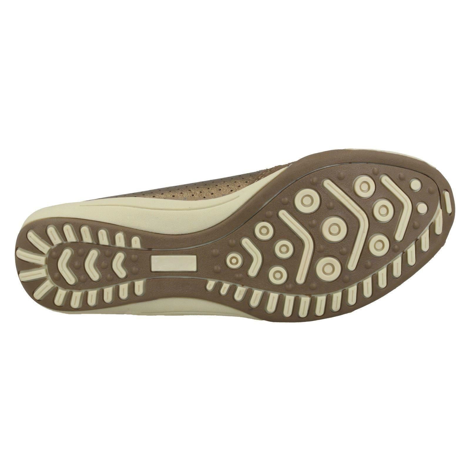 Bailarinas sin cordones de cuero con los pies en la tierra para dama - Imagen 19 de 55