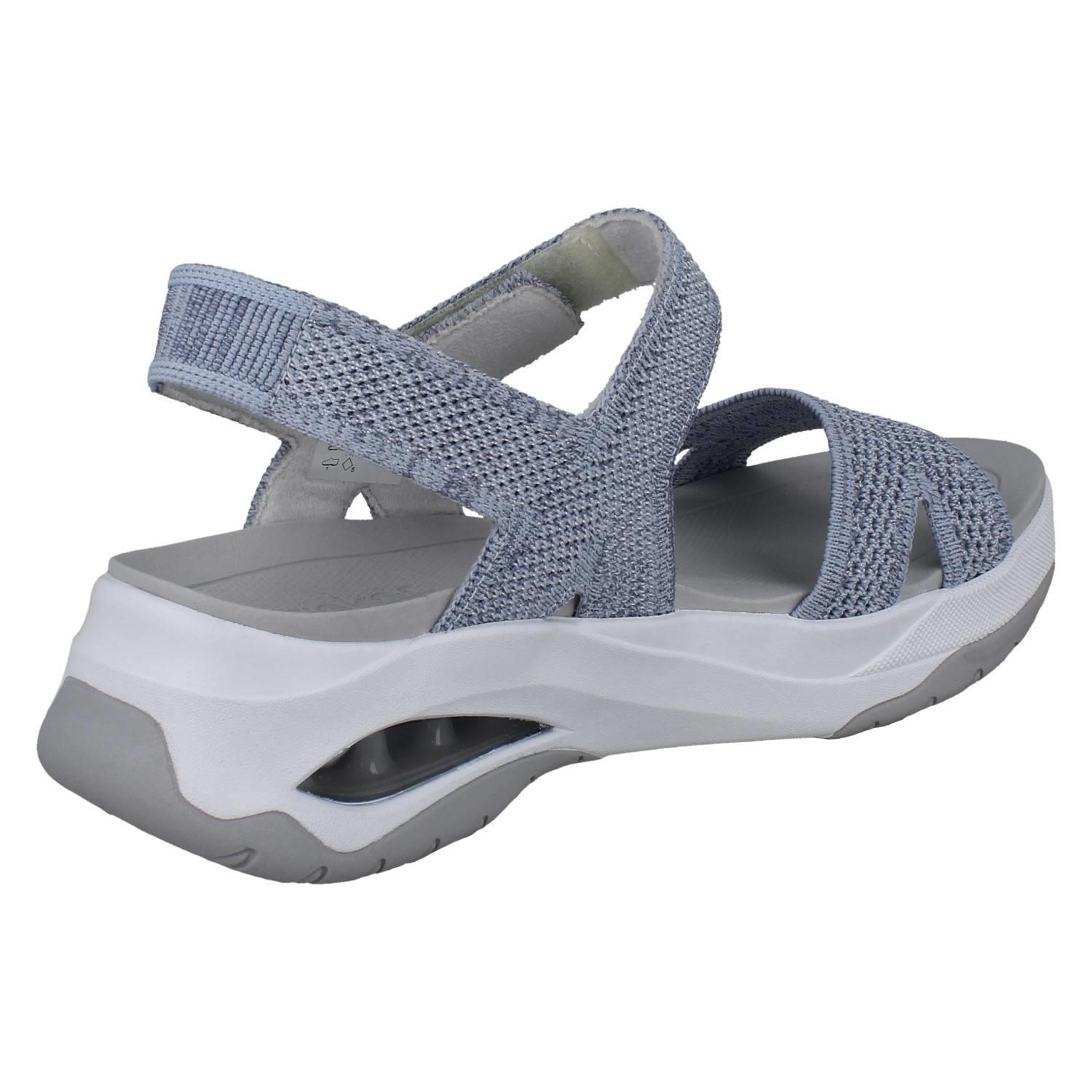 Sandalias de verano Rieker deportivas de cuña tejida textil para dama 'W3152' - Imagen 6 de 10