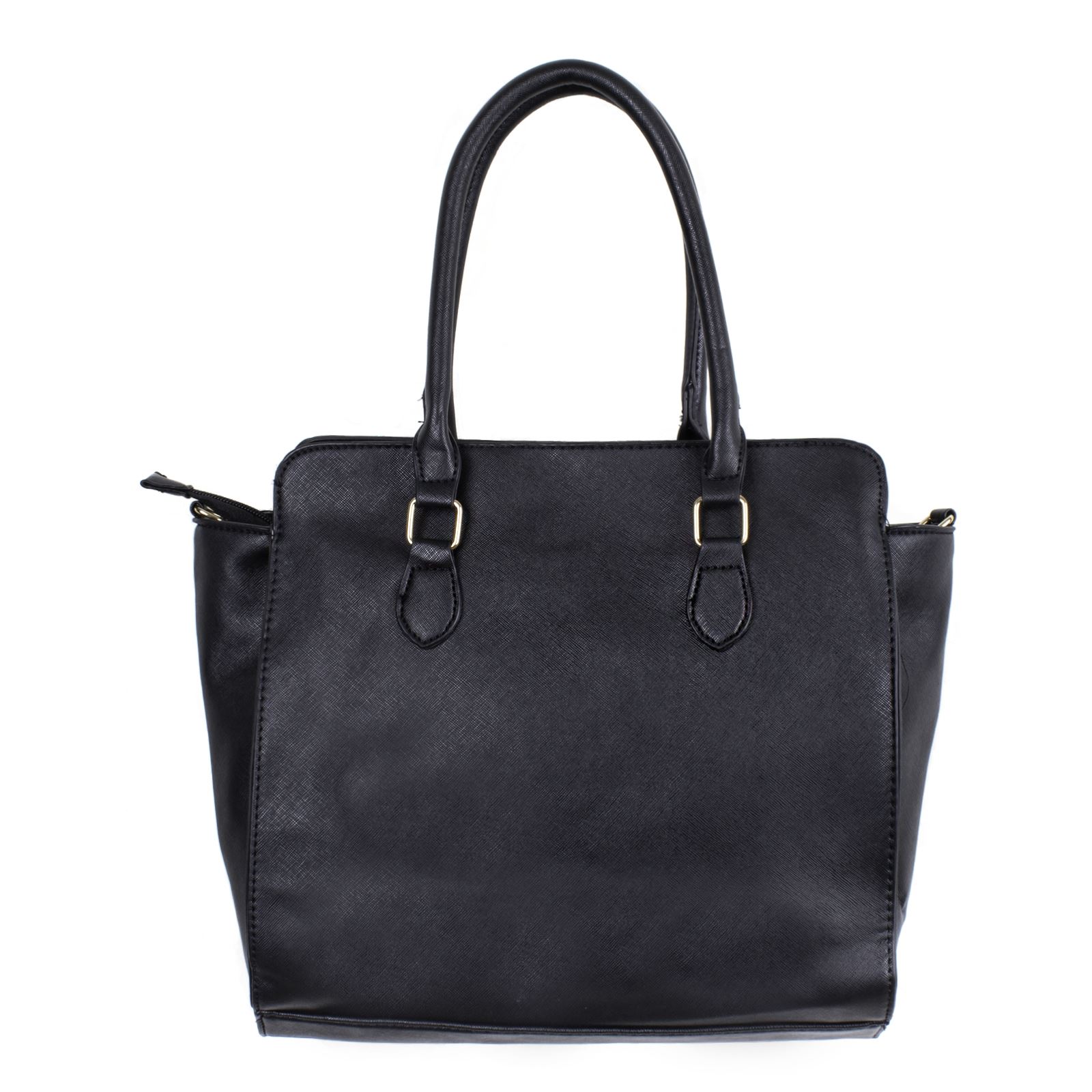 Ladies Nicole Brown Large Tote Bag 'JBFB75' - Picture 4 of 9