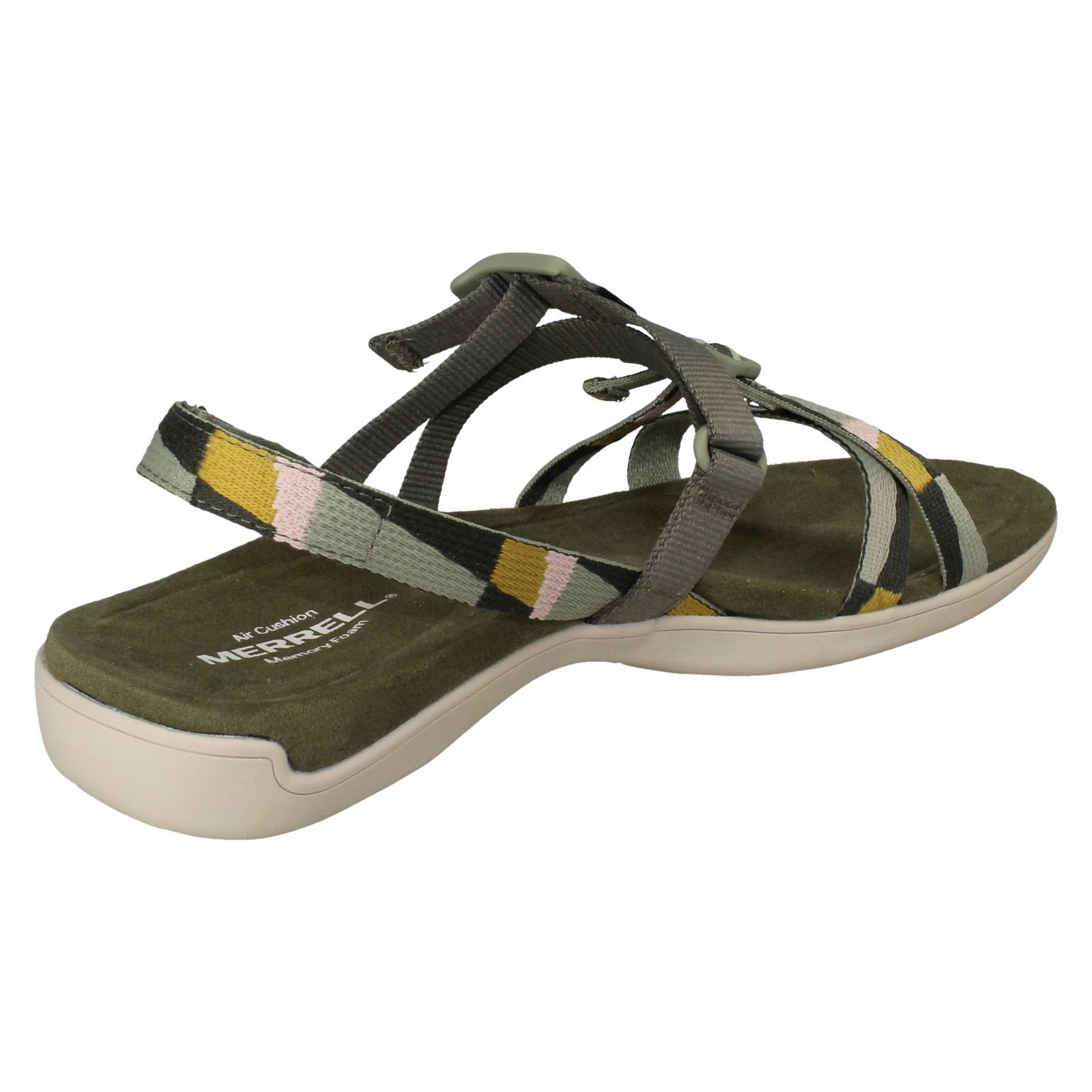 Ladies Merrell Casual Strappy Sandals *District 3 Backstrap Web* - Picture 18 of 19