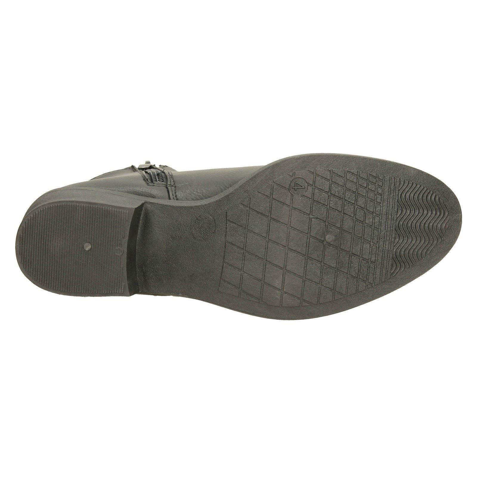 Botas al tobillo informales de tacón medio para dama F5R0736 - Imagen 10 de 19