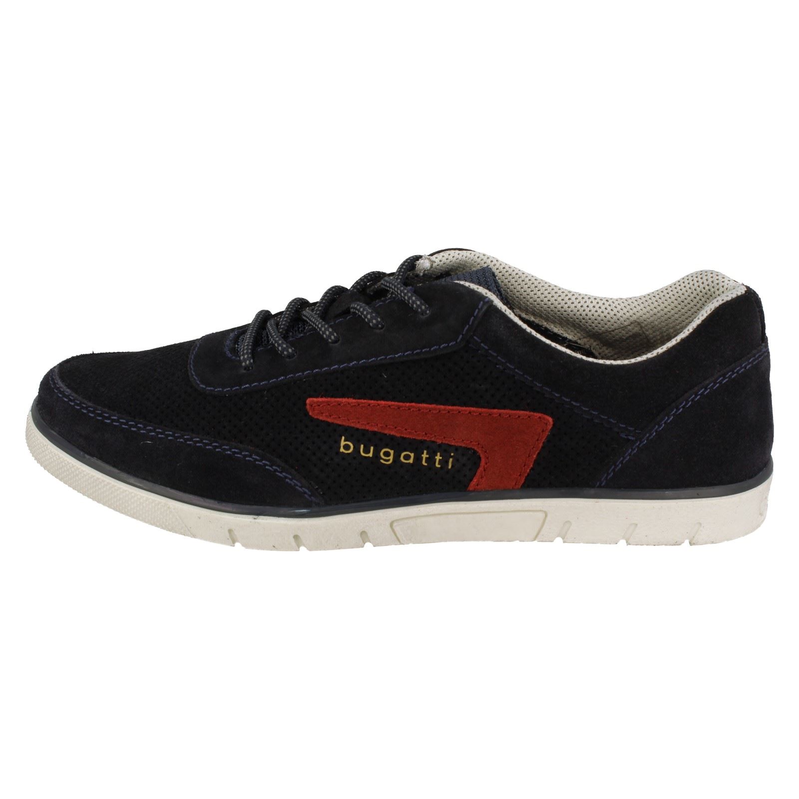 Mens Bugatti Lace Up Trainers 323-52314-1400 - Picture 4 of 10