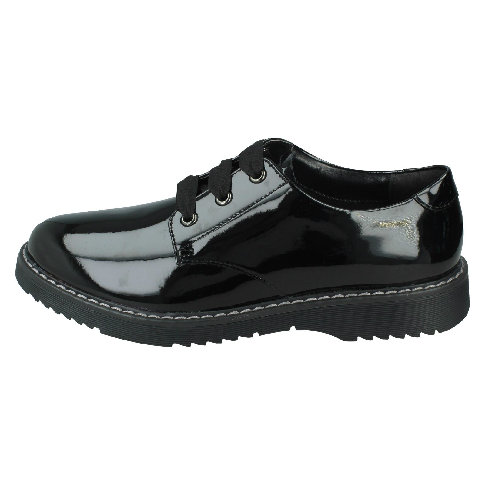 Mädchen Angry Angels by Startrite Smart Schulschuhe Zum Schnüren Impact - Picture 12 of 19