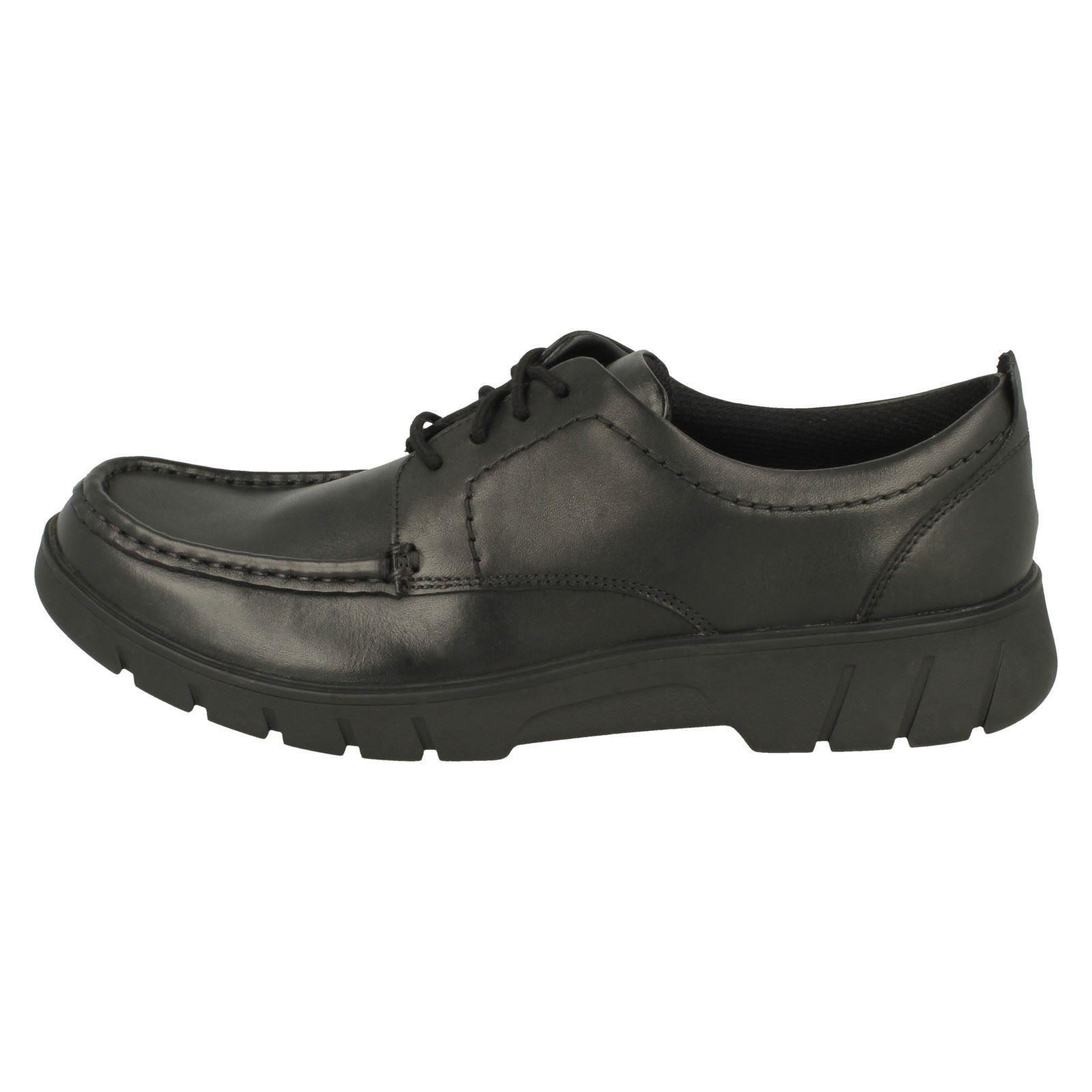 Zapatos mocasín con cordones Clarks para niños *encaje de rama Y* - Imagen 6 de 10