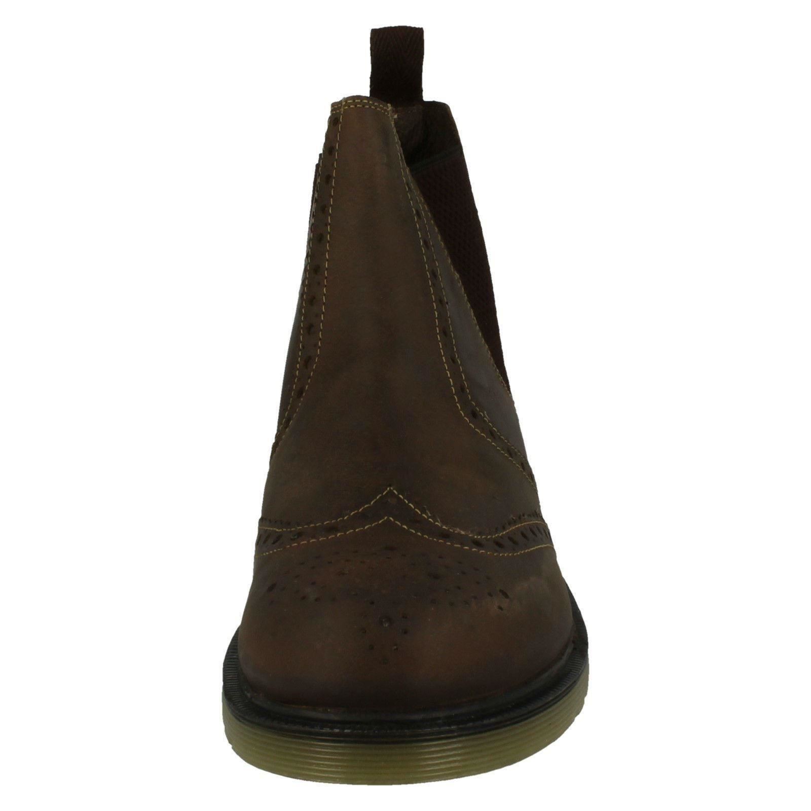 Mens Oak Trak Pull On Chelsea Boots Belper