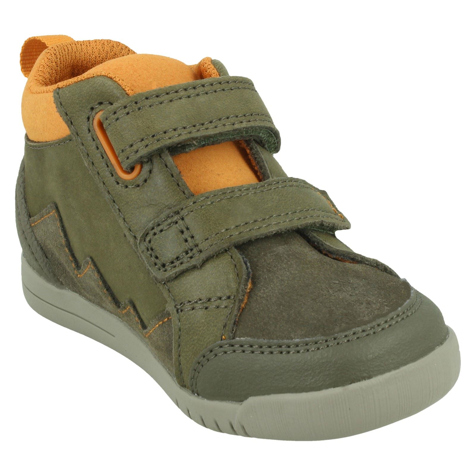 Botas Casual Para Niños Clarks Hasta El Tobillo Rex Park - Picture 19 of 28