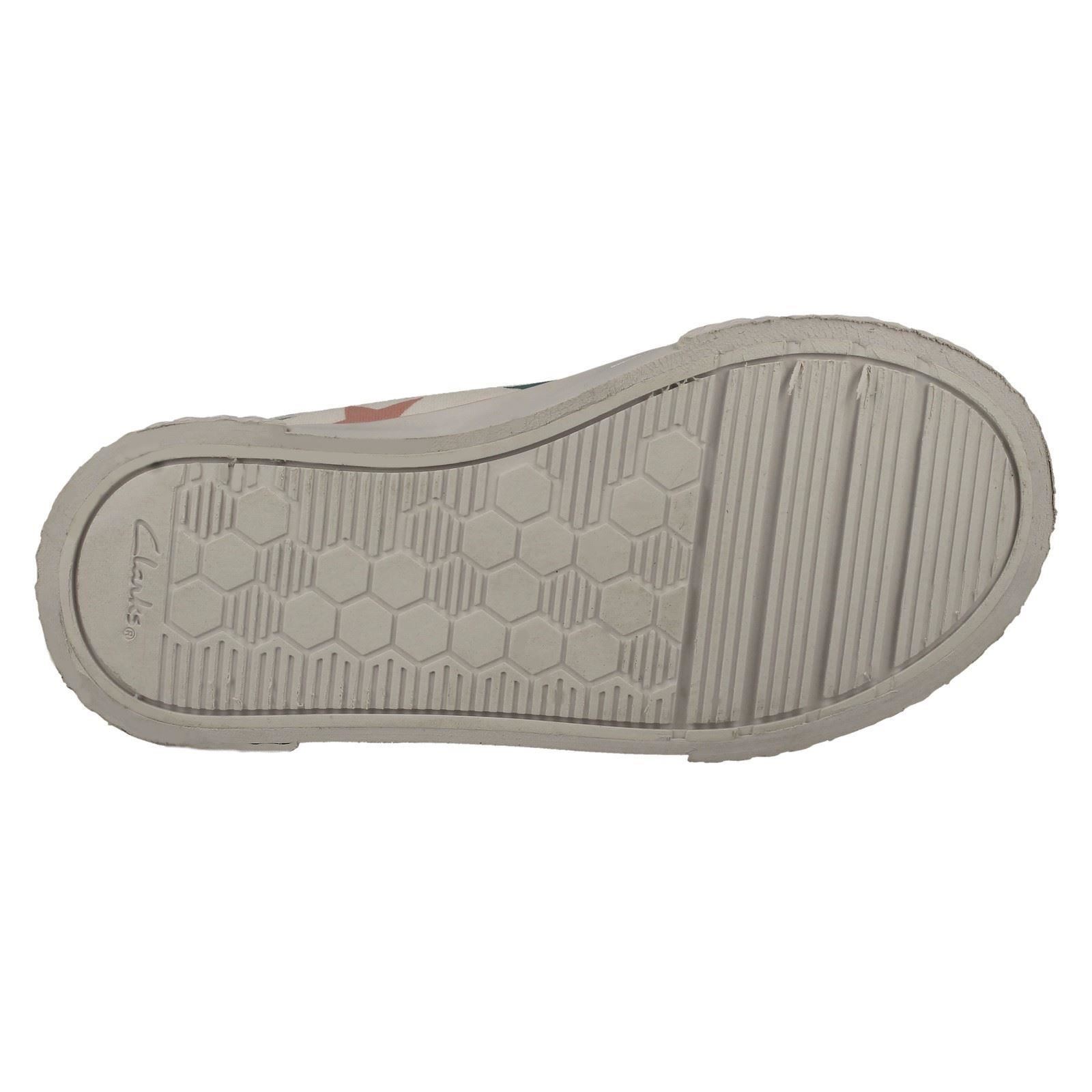 Kinder Clarks Muster detaillierte Canvas Schuhe *Foxing Lo* - Bild 6 von 37