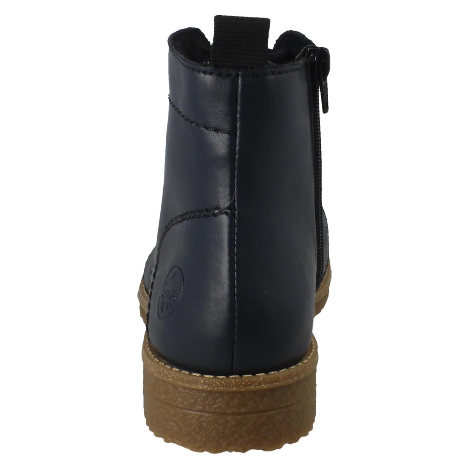 Mujer Rieker Forro Polar Cremallera Y Cordones Cierre Botines '73500' - Imagen 5 de 10