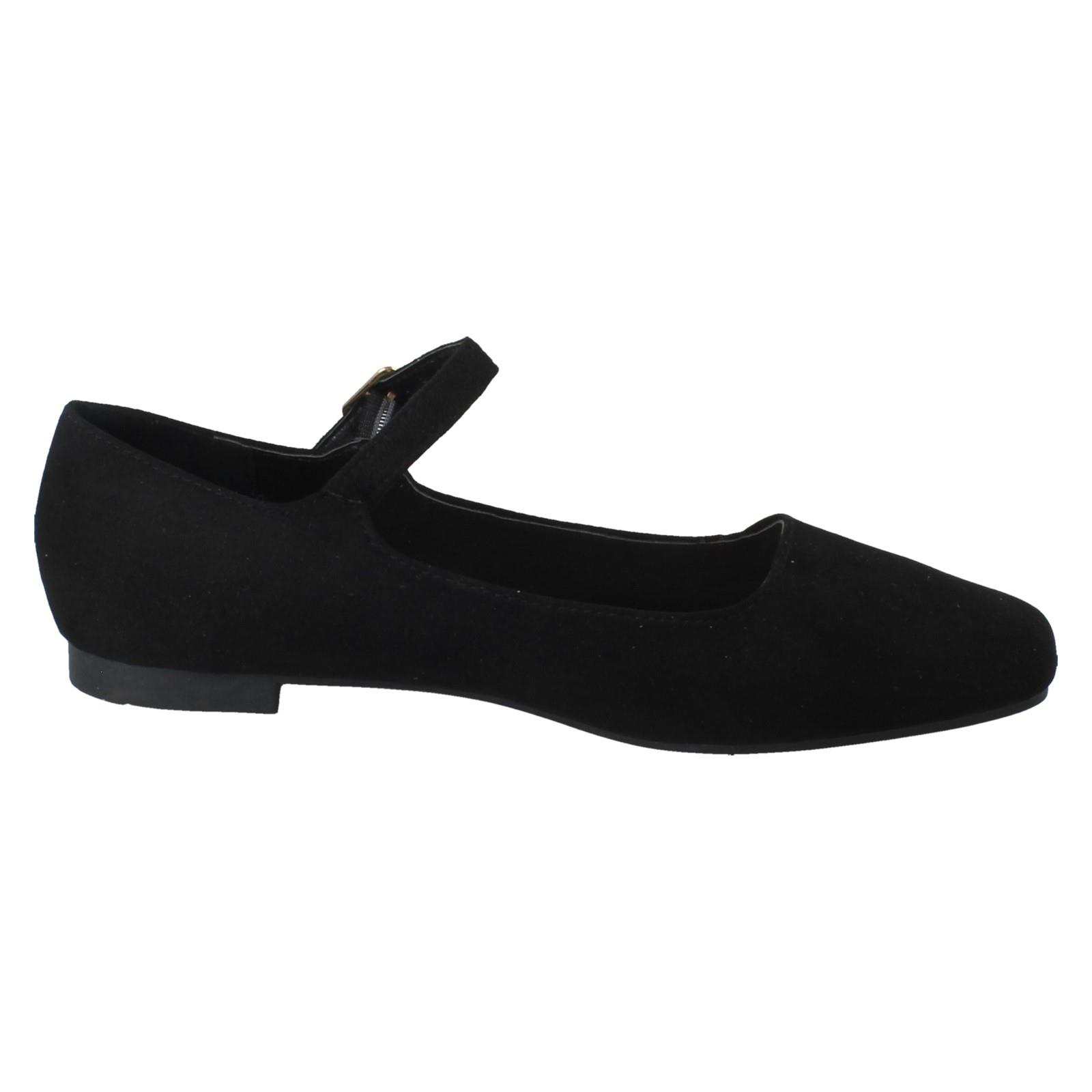 Flache elegante Mary Jane Damenschuhe Savannah mit Schnallenverschluss "F8R0587" - Bild 7 von 28