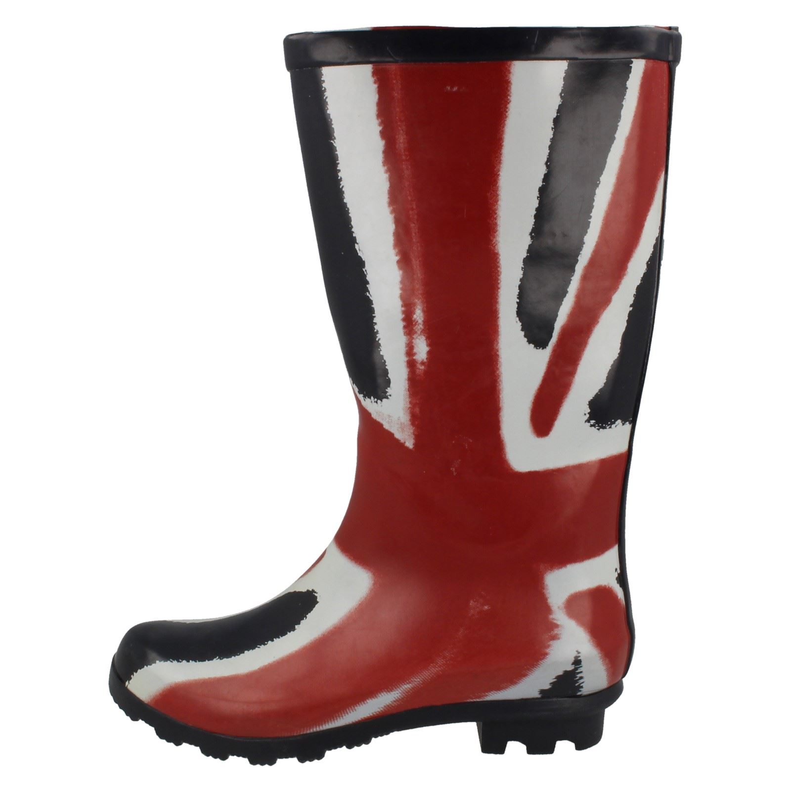 Botas unisex para niños Spot On Union Flag - Imagen 3 de 10