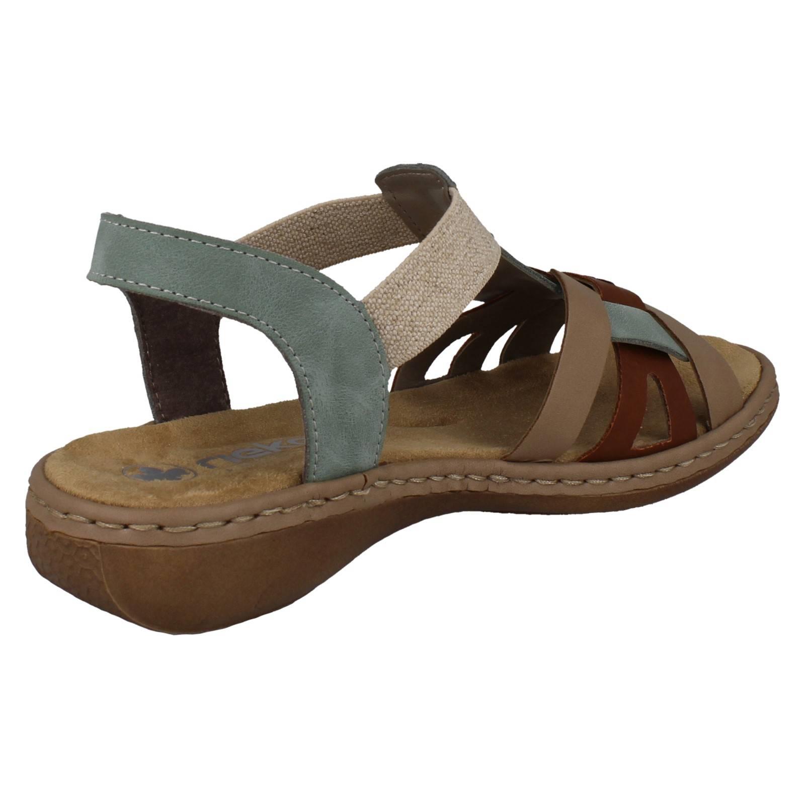 Damen Rieker Freizeit Sandalen 65918 - Bild 15 von 28