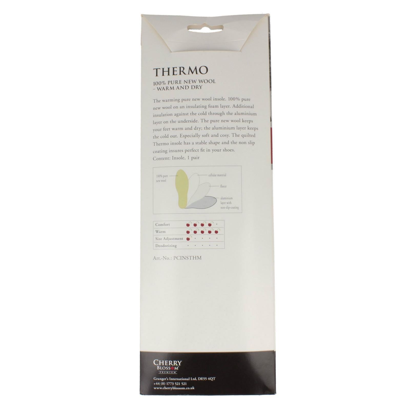 Ladies Cherry Blossom Insulated Insoles 'Thermo Insole' - Picture 3 of 3