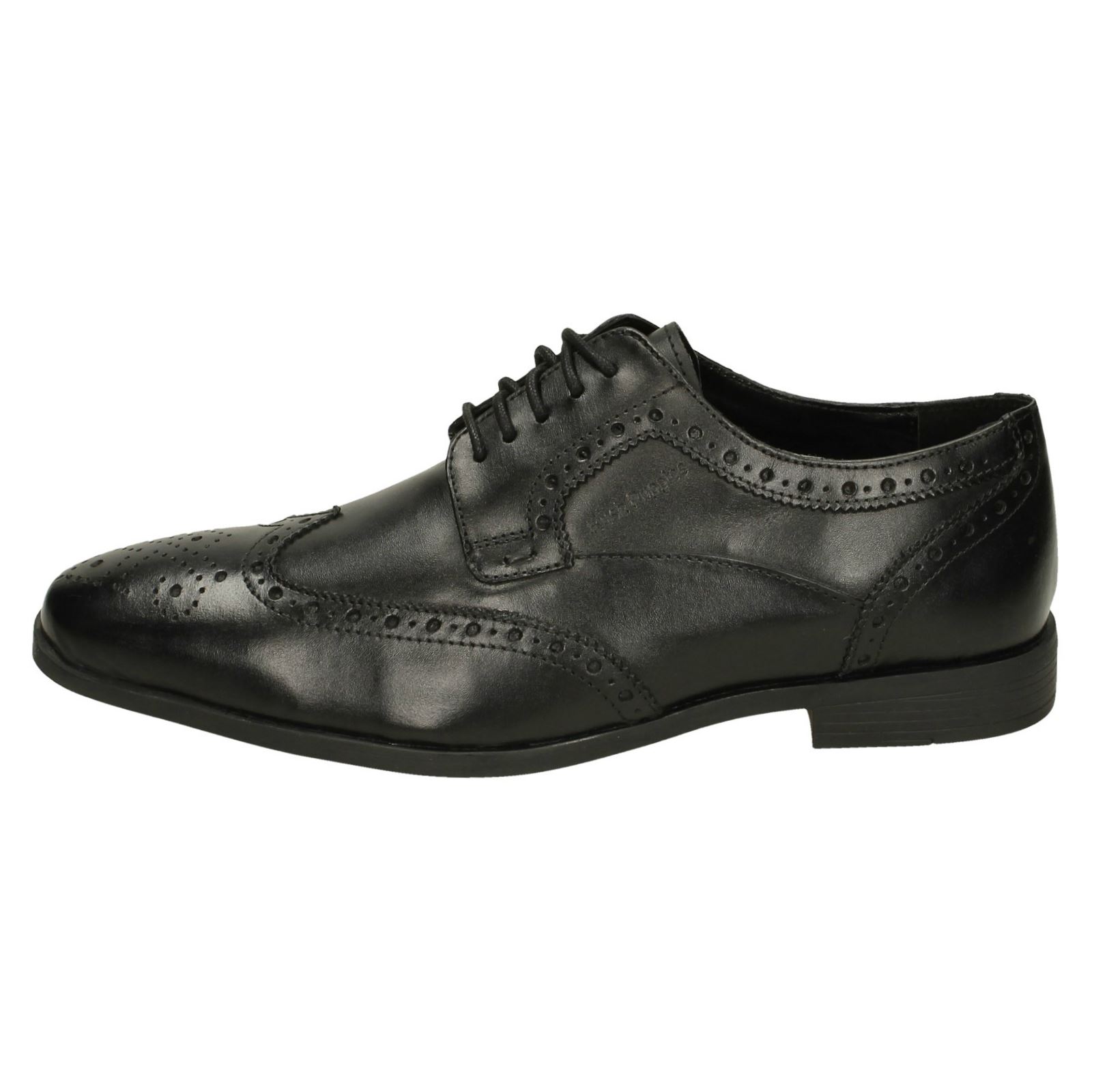 Mens Hush Puppies Formal Shoes "Elliot Brogue" - Picture 6 of 10