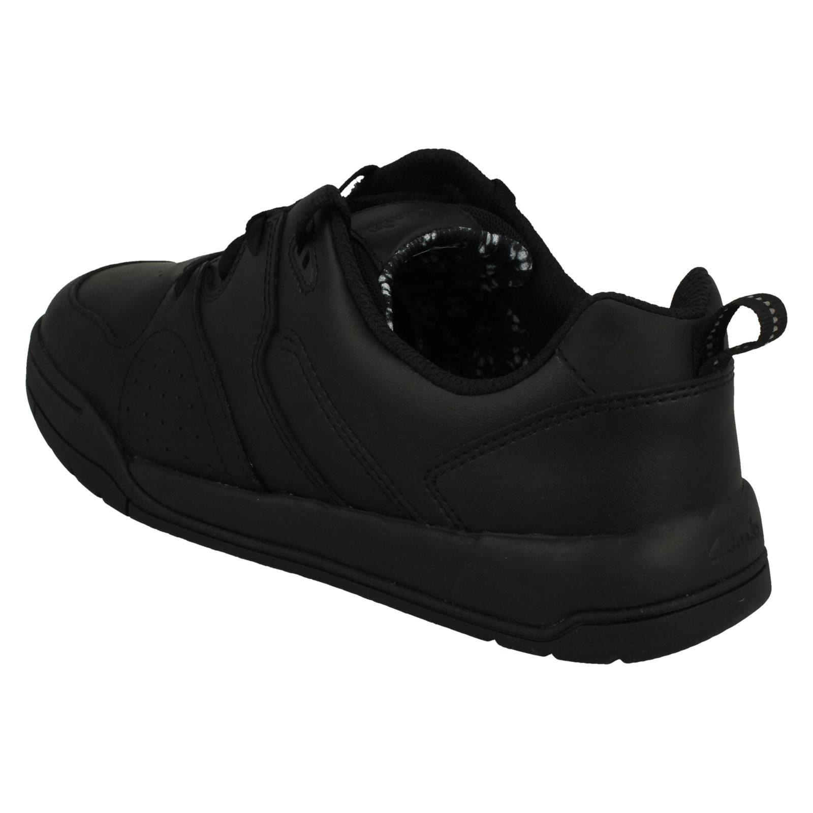 Zapatos escolares con cordones para niños Clarks paso Y - Imagen 9 de 10