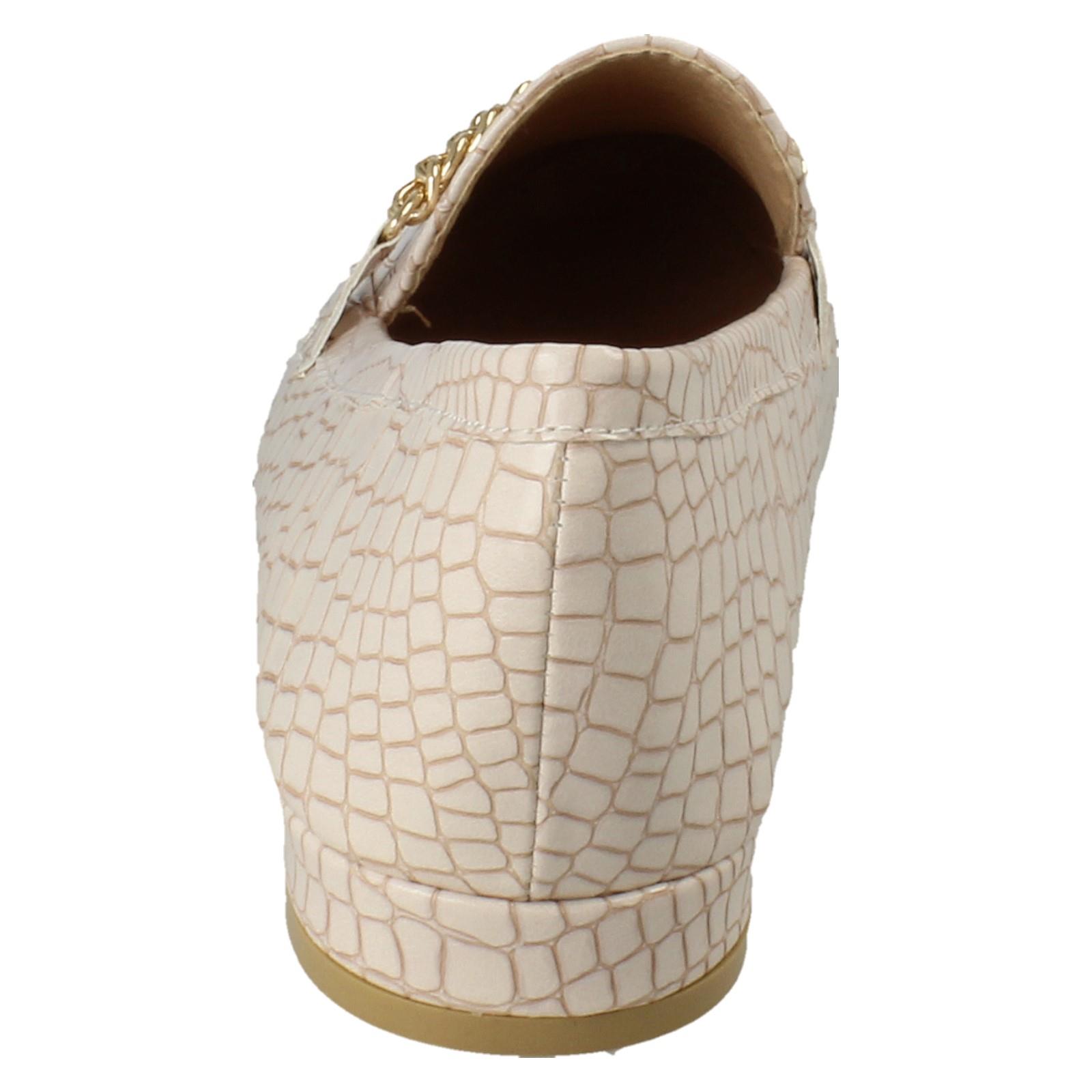 Ladies Spot On Wide Fit Loafers 'F8R0534' - Picture 14 of 19