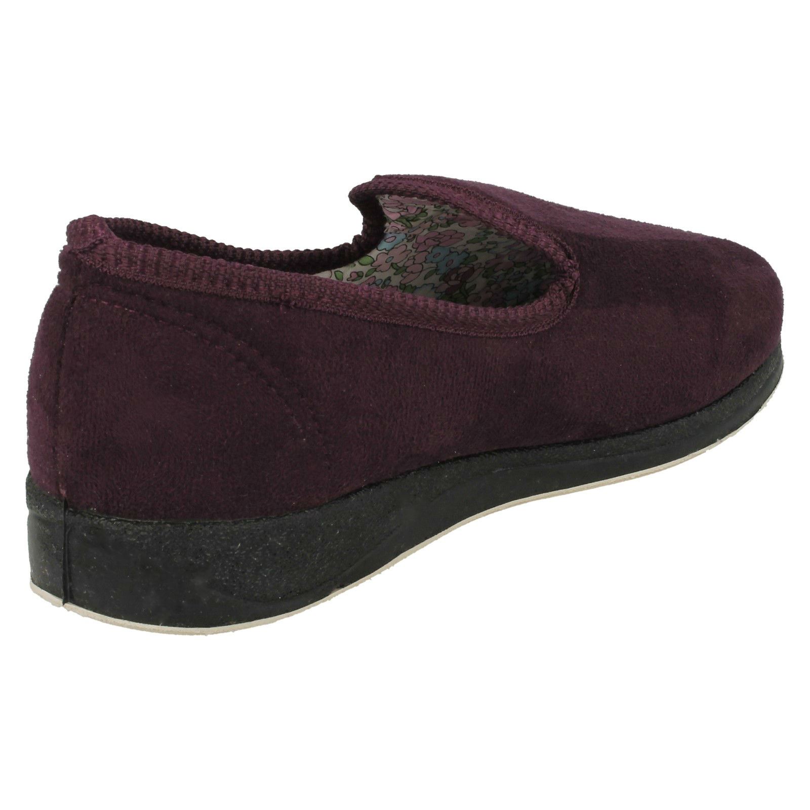 Ladies Padders Wide Fit Slippers 'Repose 18' - Picture 6 of 19