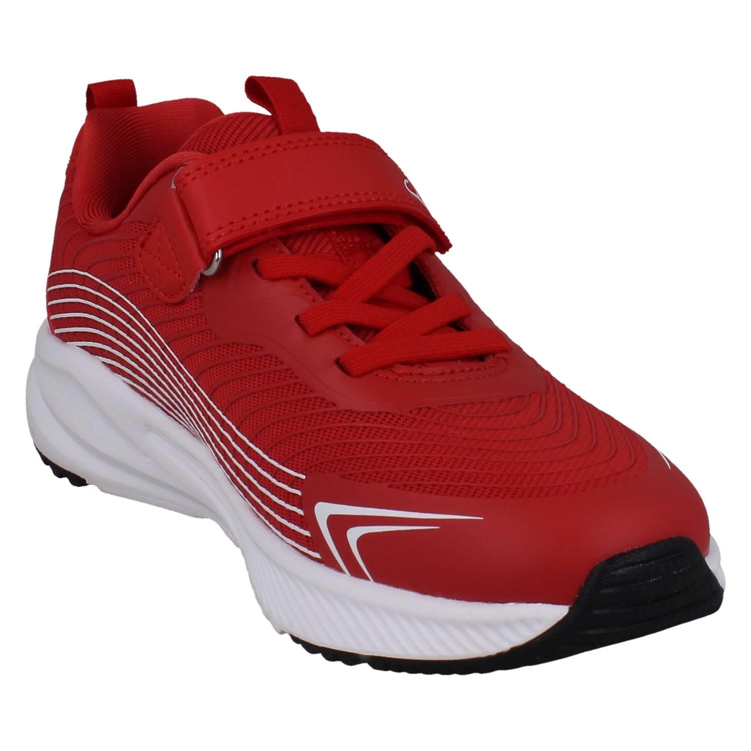 Kids Clarks Padded Textile Breathable Lightweight Sports Trainers *Deyes Dash* - Picture 62 of 64