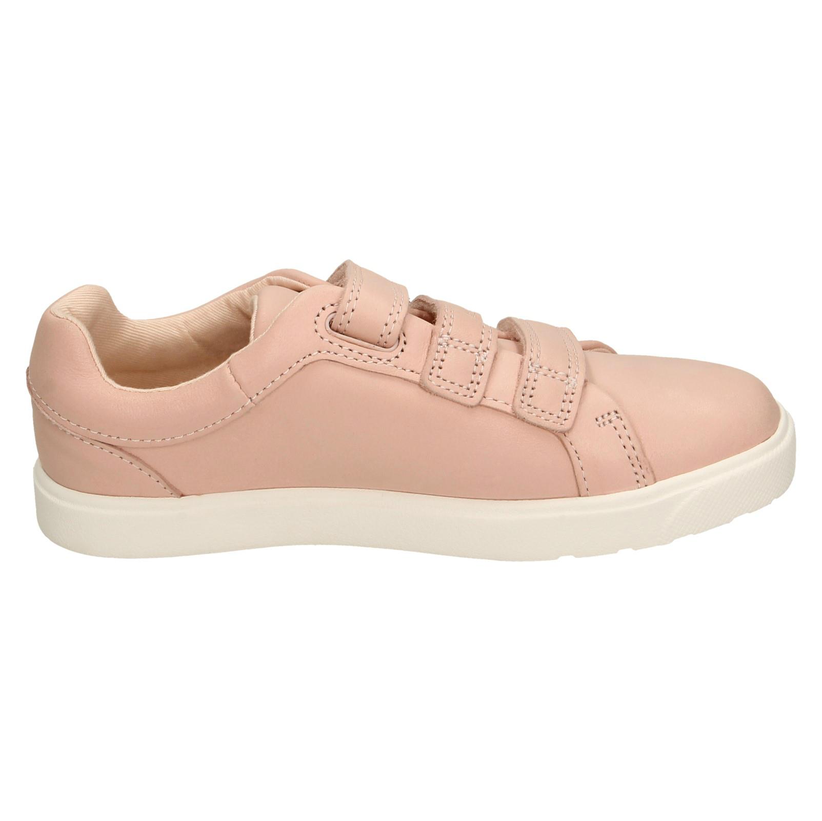Childrens Unisex Clarks Hook & Loop Trainers City Oasis Lo K - Picture 16 of 19