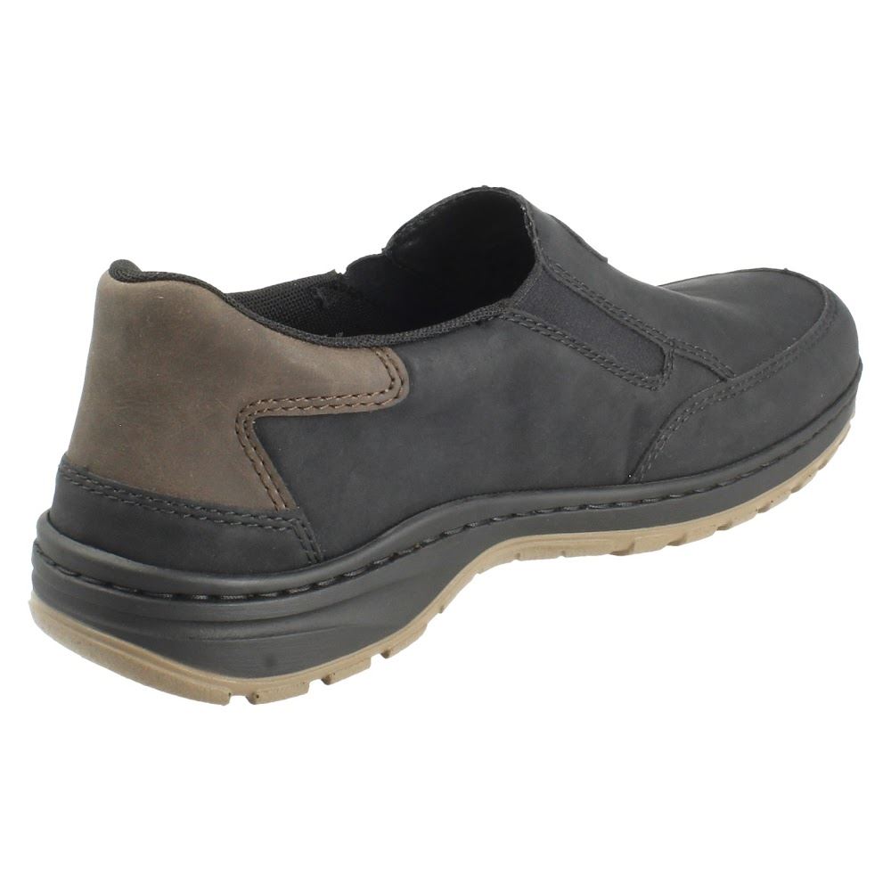 Mens Rieker Slip On Casual Shoes Extra Wide Fit Removable Insoles *03365* - Picture 6 of 19