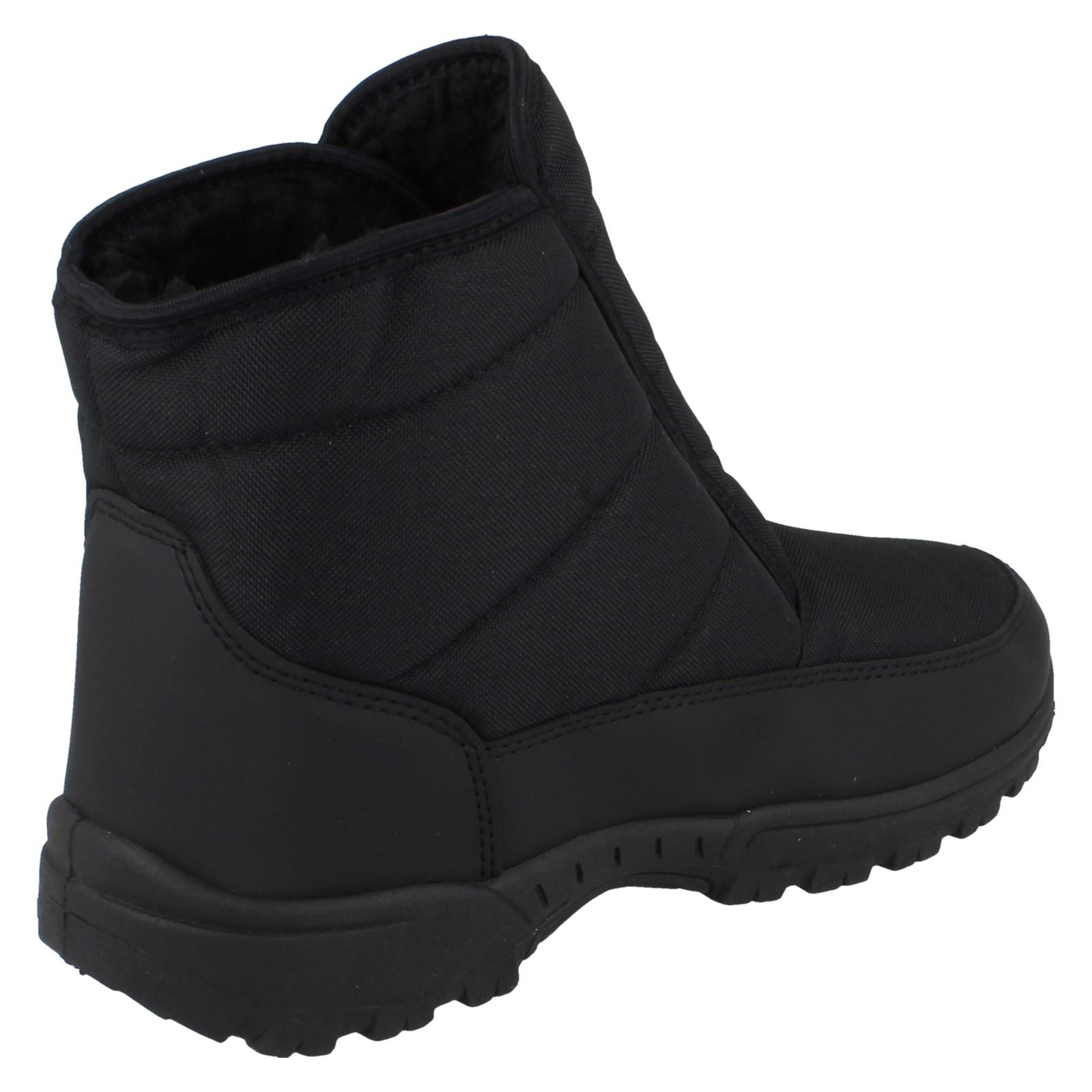 Hombre Cushion Walk Forro de Piel Botas Nieve Con Thermo-Tex Ideal Ropa Invierno - Imagen 6 de 10