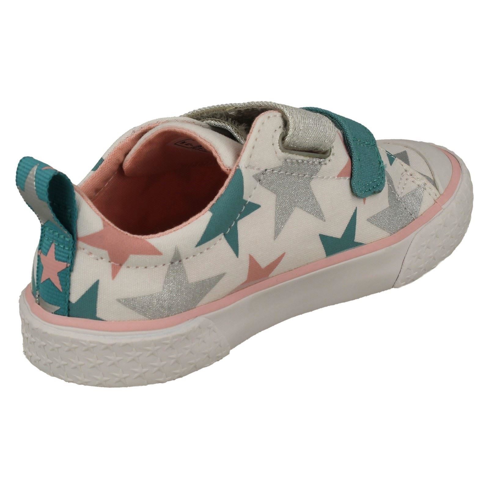 Kinder Clarks Muster detaillierte Canvas Schuhe *Foxing Lo* - Bild 8 von 37