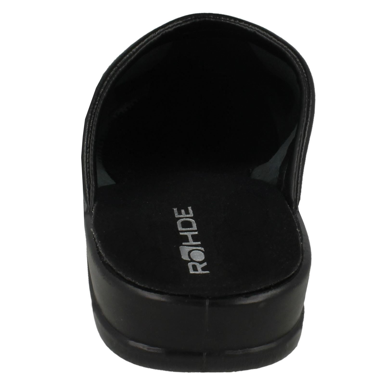 rohde mens leather slippers
