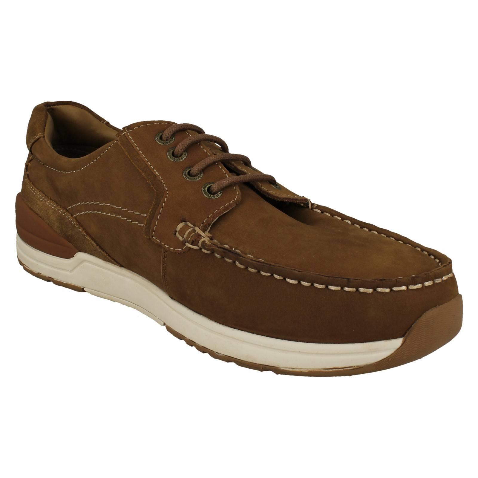 "Zapatos de barco con cordones para hombre Hush Puppies ""Flynn zapato de barco"" - Imagen 3 de 19