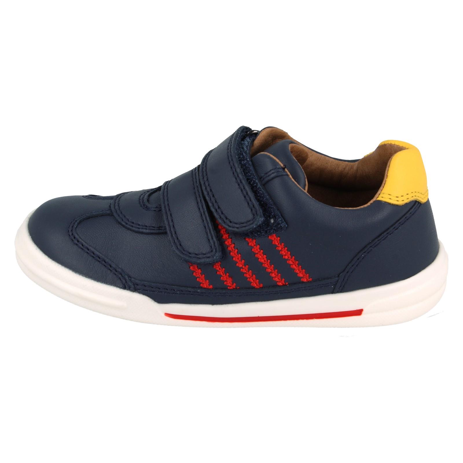 Boys Startrite Leather Dual Strap Smart Casual Everyday Shoes Roundabout - Picture 4 of 10