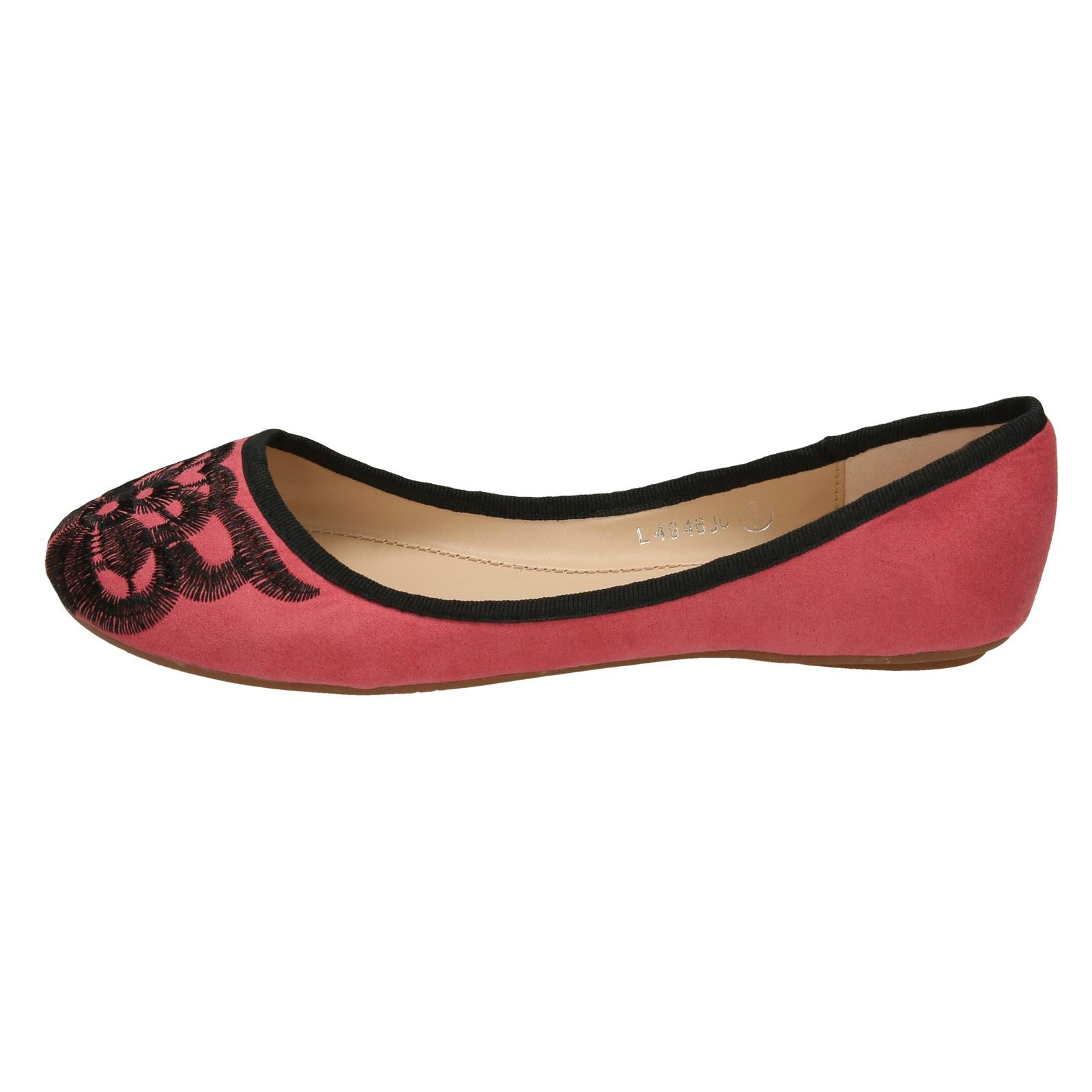 Zapatos de bailarina para dama Anne Michelle Suedette - Imagen 32 de 46