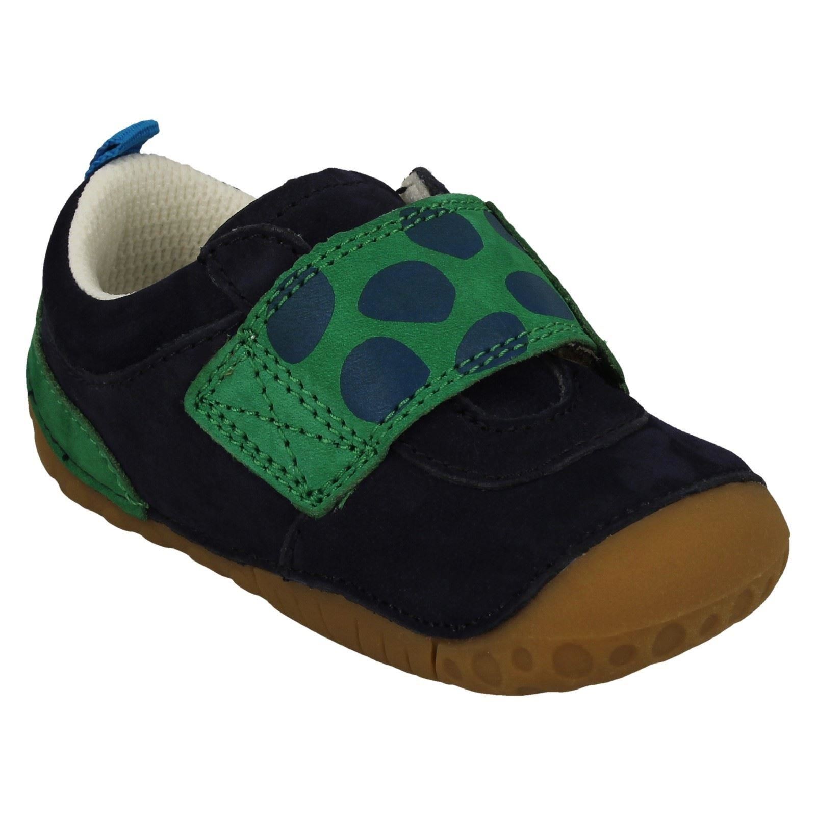 Boys JoJo Maman Bébé Collection By Startrite Dinosaur Detail Shoes 'Little Mate' - Picture 6 of 10