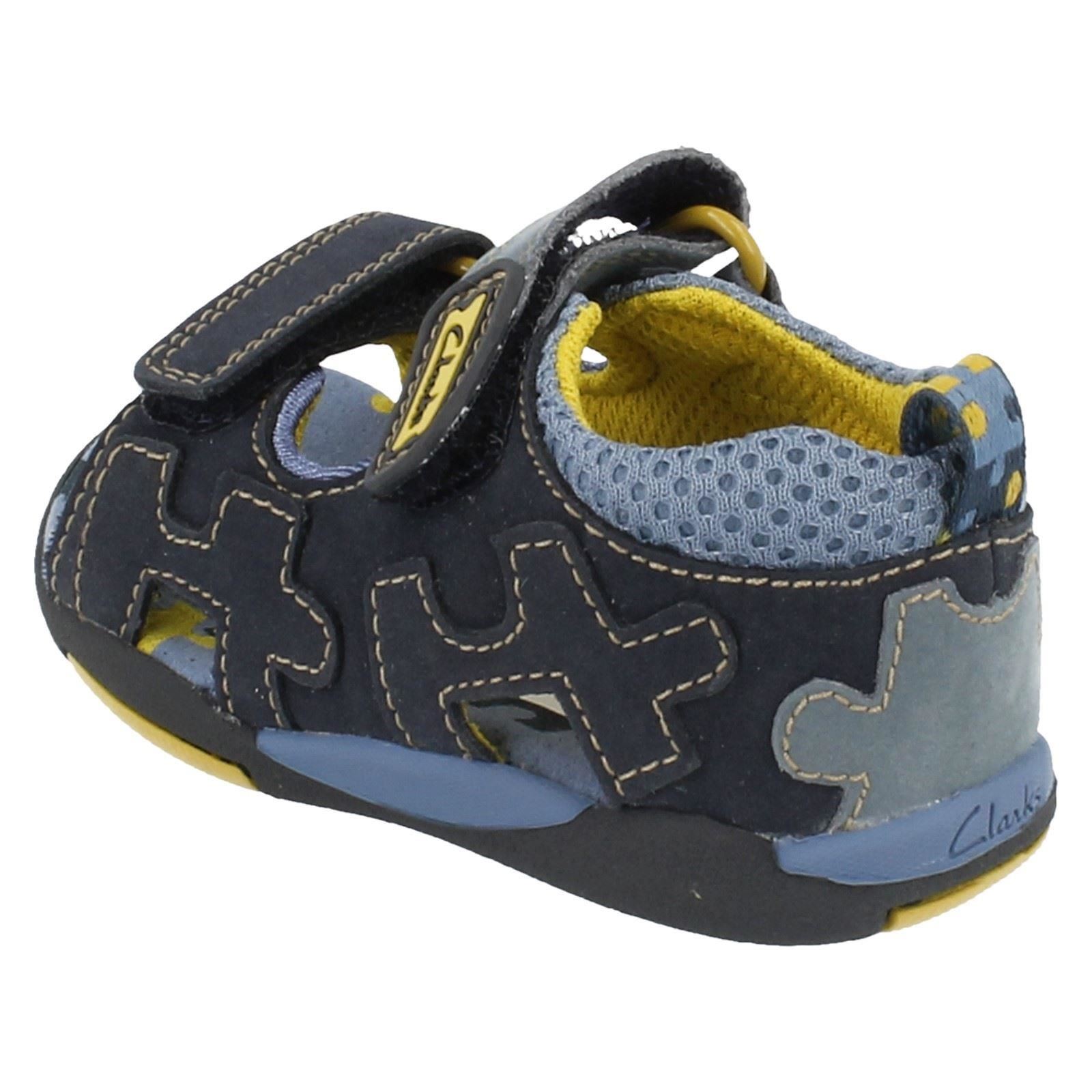 Clarks marino Puzzle azul azul sandalias Dune Niños aTx8ndd