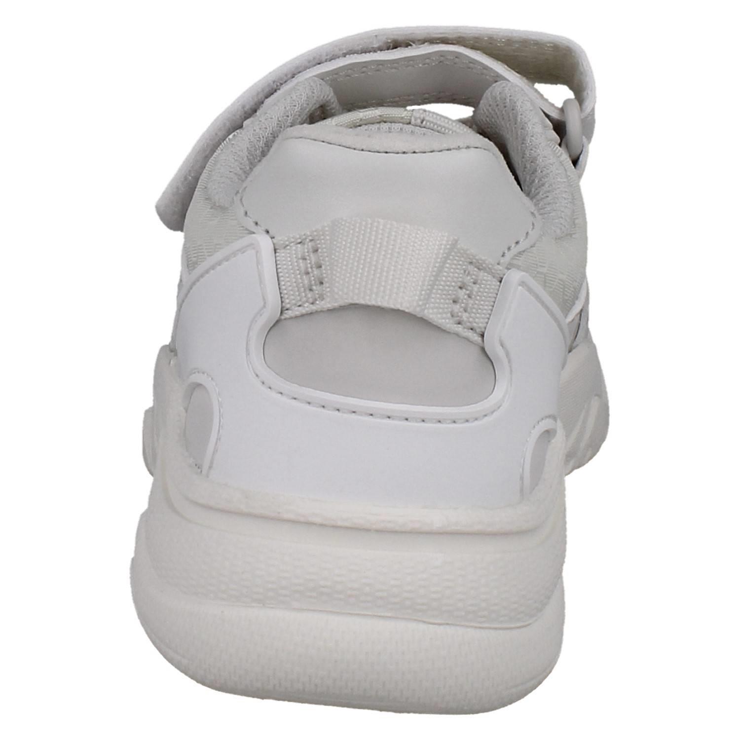 Kinder Clarks Grobe Sohle Elastische Spitze Waschbar Netz Sneaker Feder Pace K - Picture 5 of 10