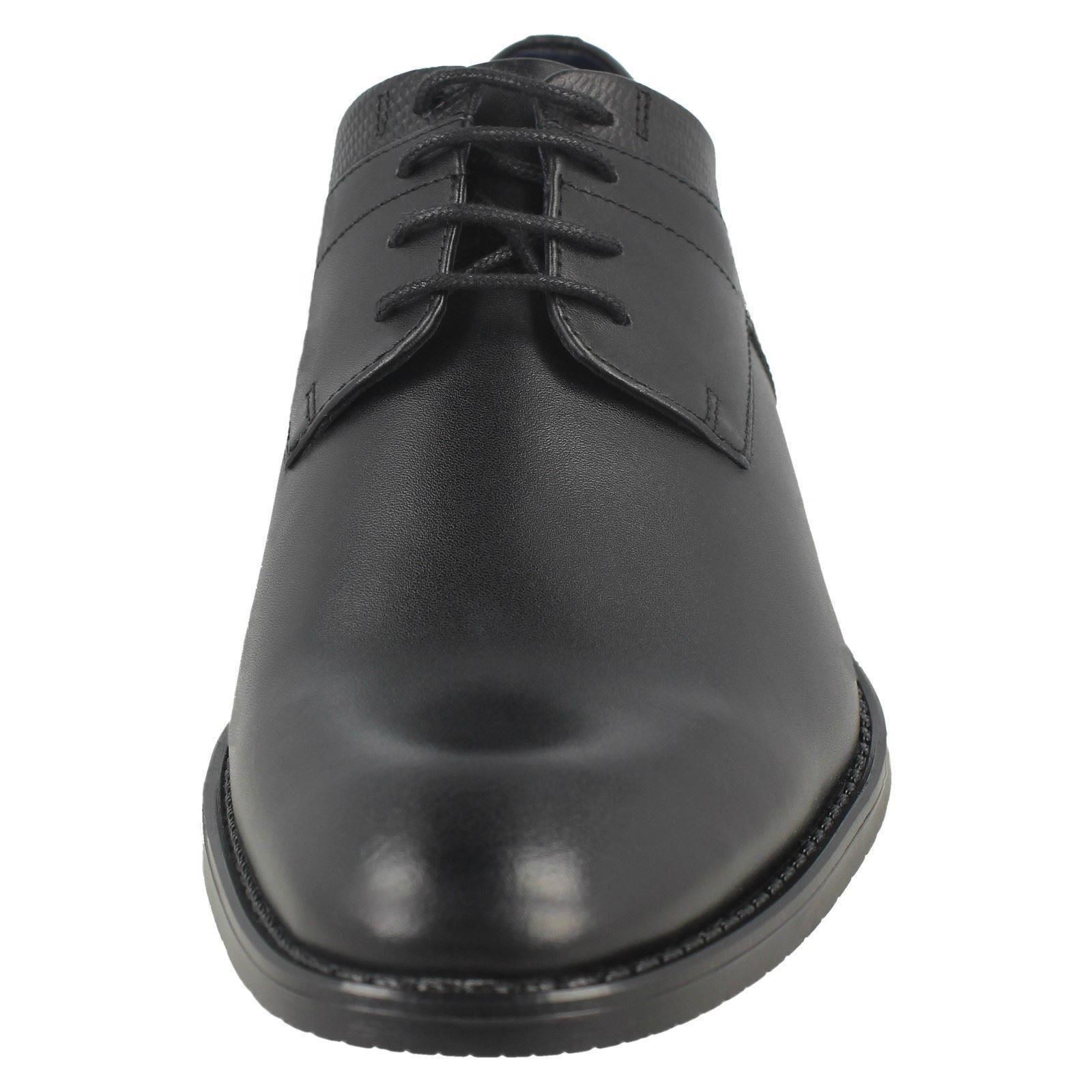 Mens Bugatti Rounded Toe Formal Lace Up Leather Shoes 313-52101-1000 - Picture 9 of 10