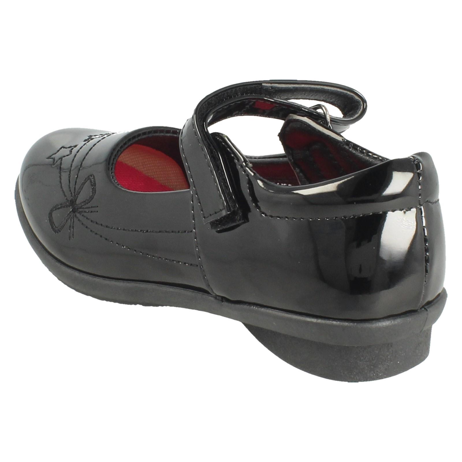 Girls Spot On Mary Jane School Shoes H2R674 - Picture 4 of 10