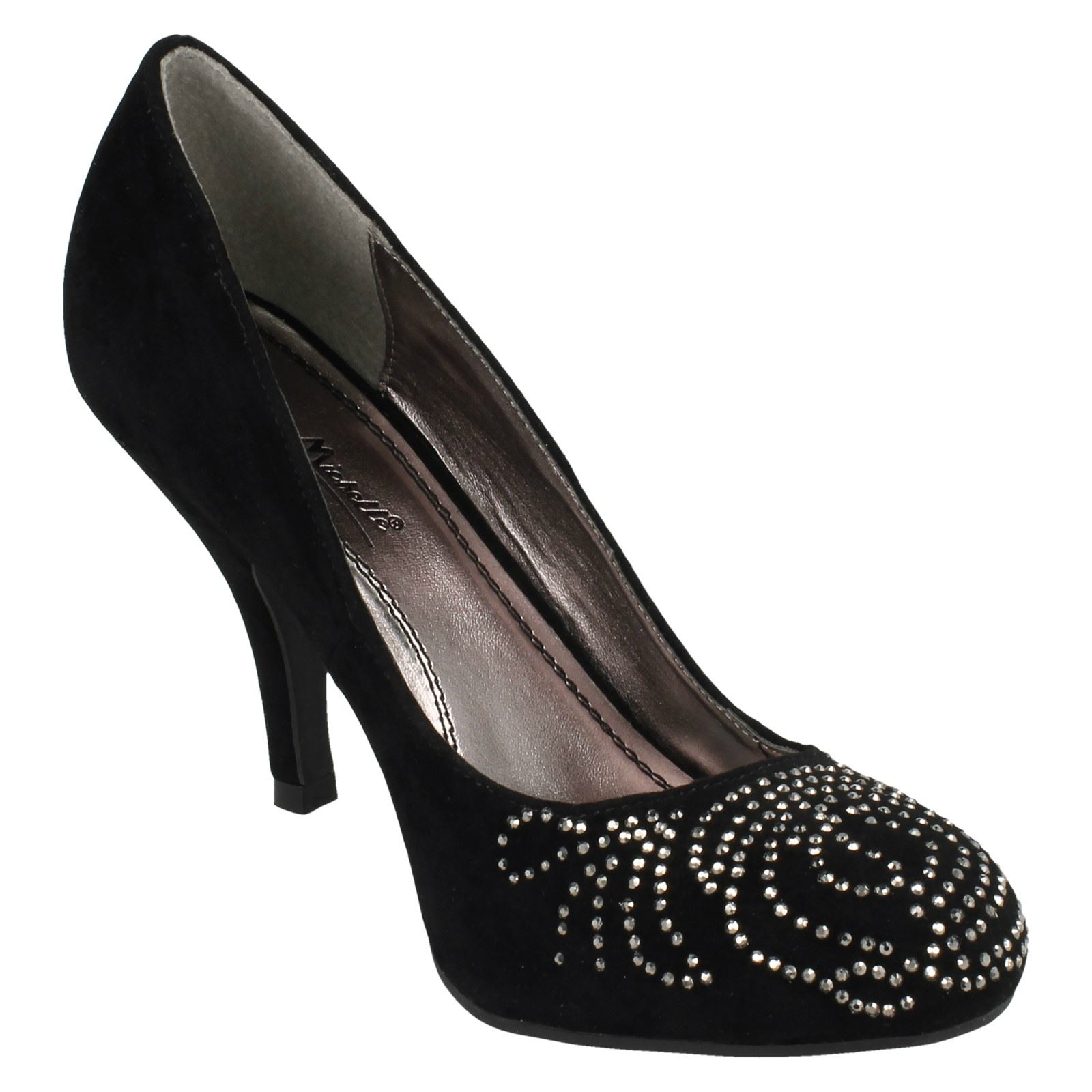 Zapatos de corte para dama Anne Michelle con patrón de diamante - Imagen 20 de 36